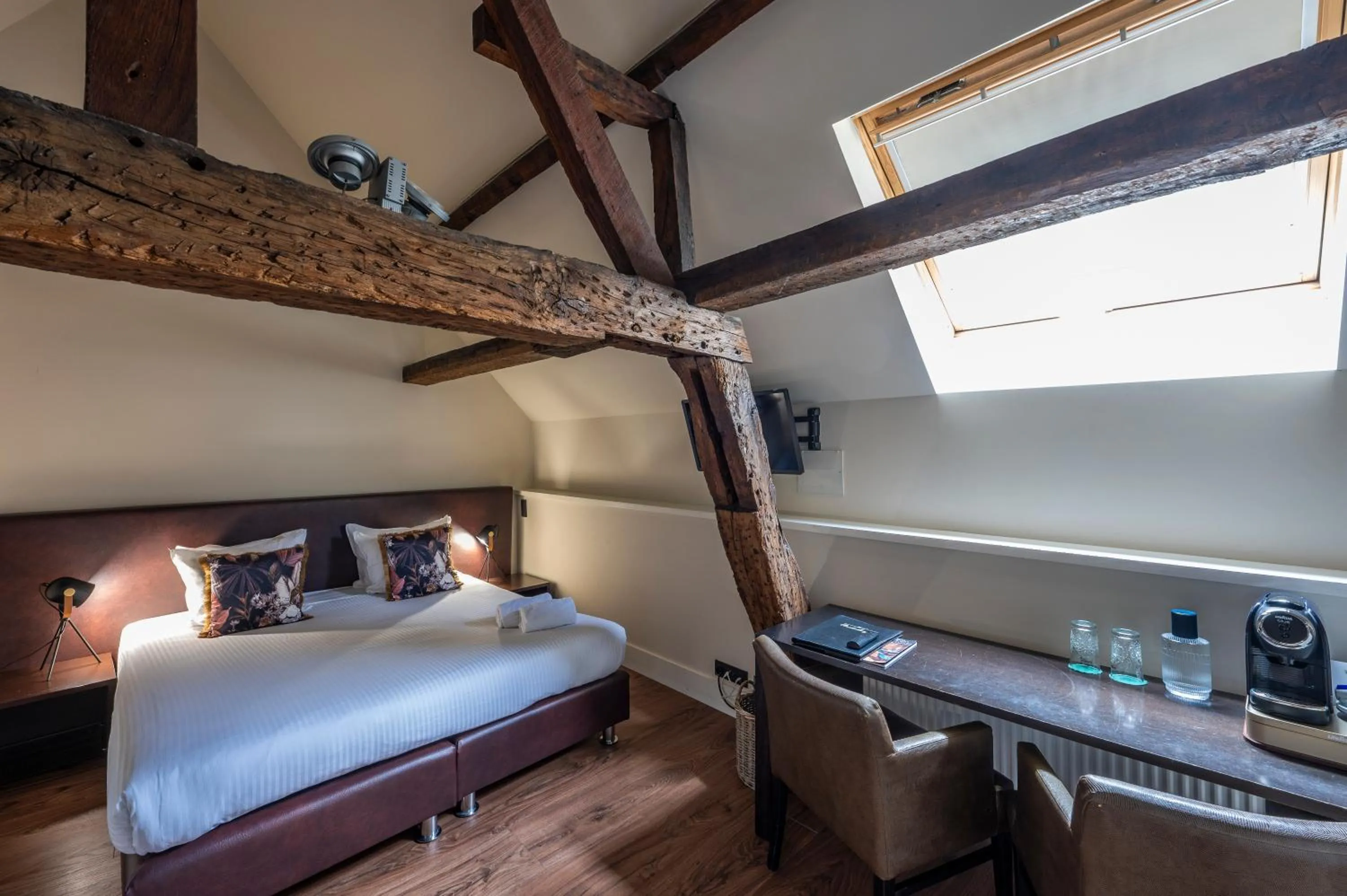 Bed in Hotel Onderbergen