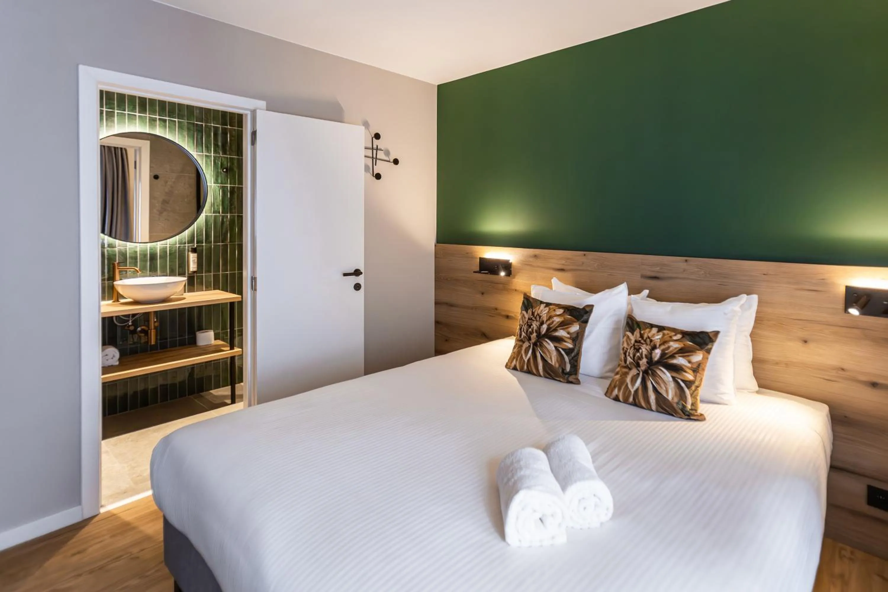 Bed in Hotel Onderbergen