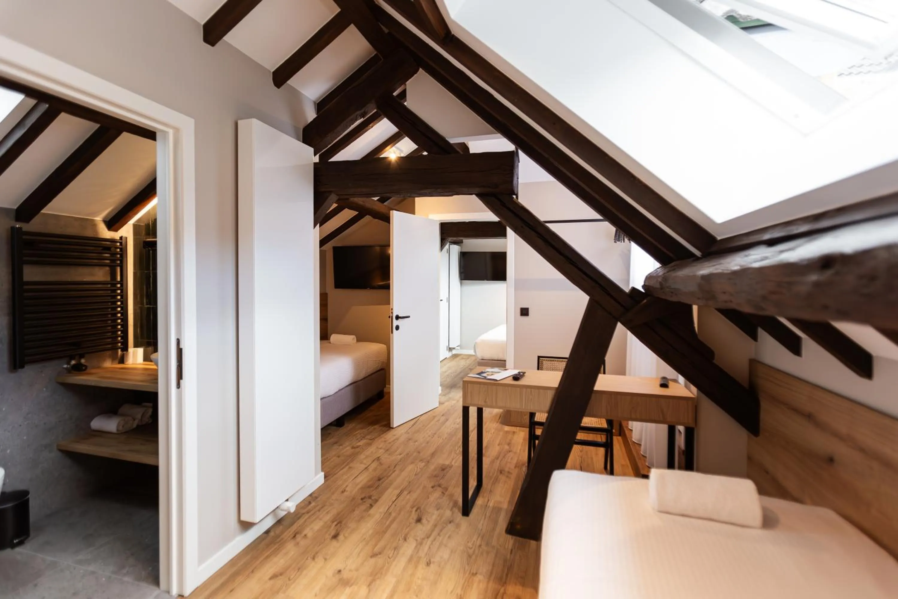 Bed in Hotel Onderbergen