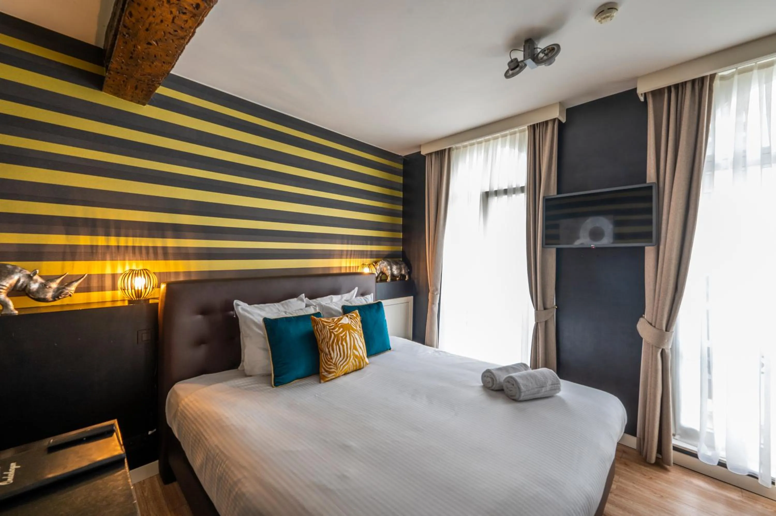 Bed in Hotel Onderbergen