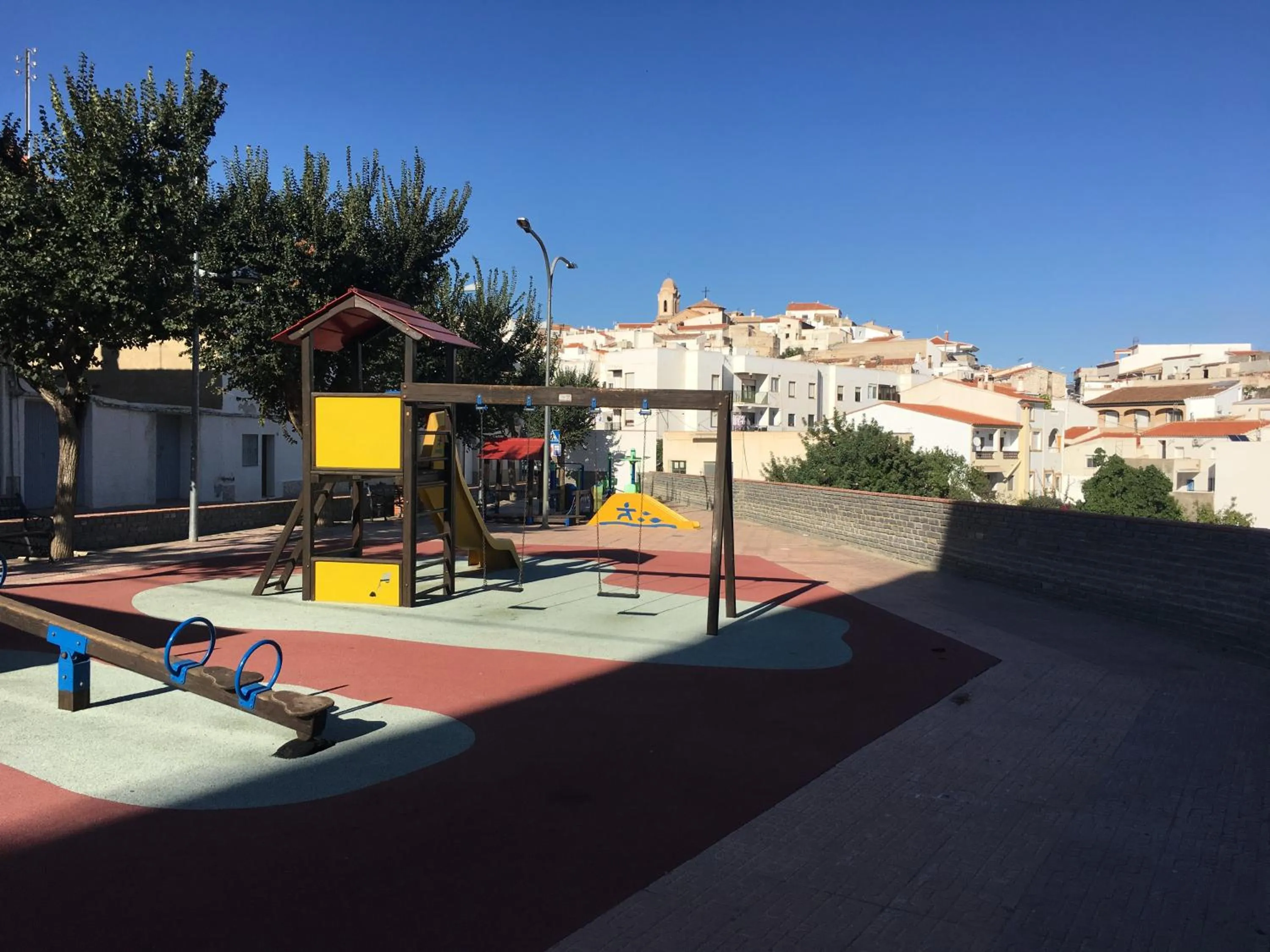 Children play ground in La Escapada