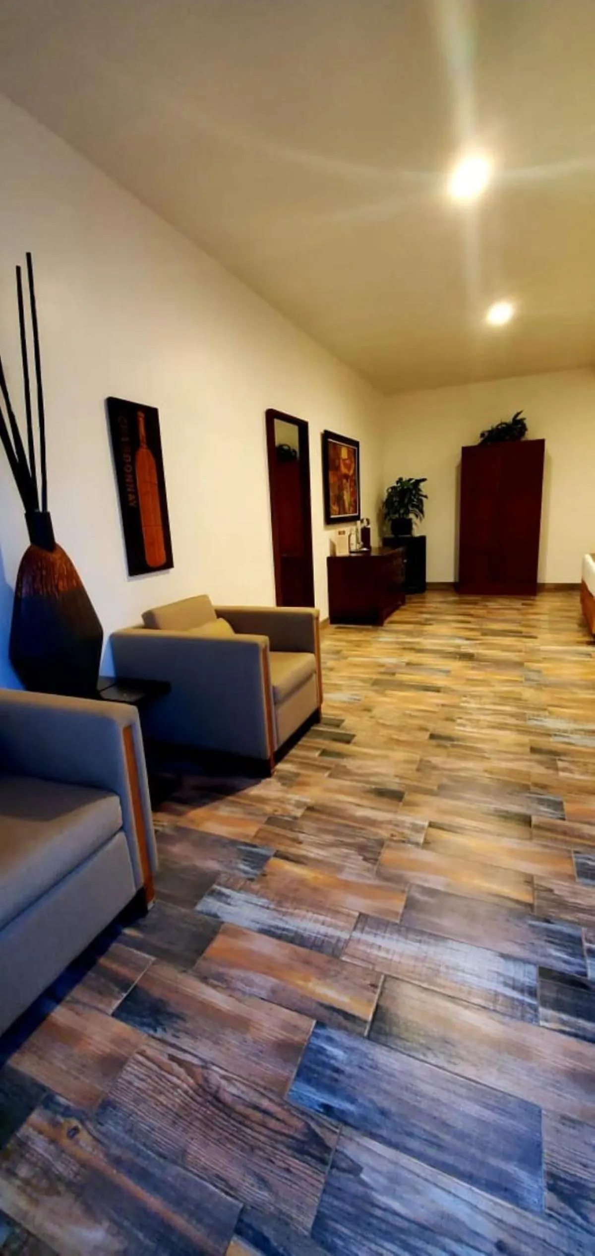 Garden view in Casa Emiliana