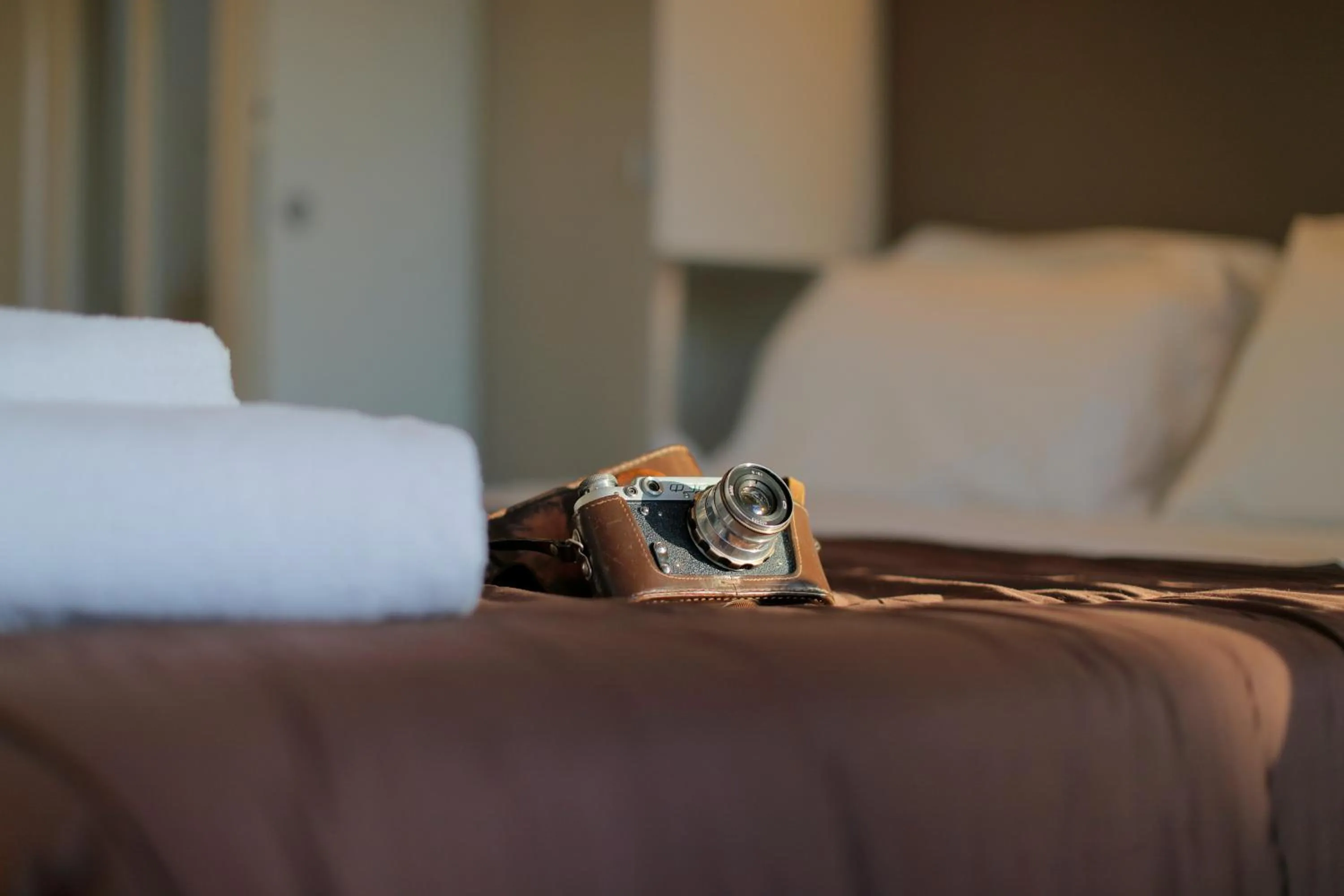 Bedroom, Bed in hu Park Albatros village