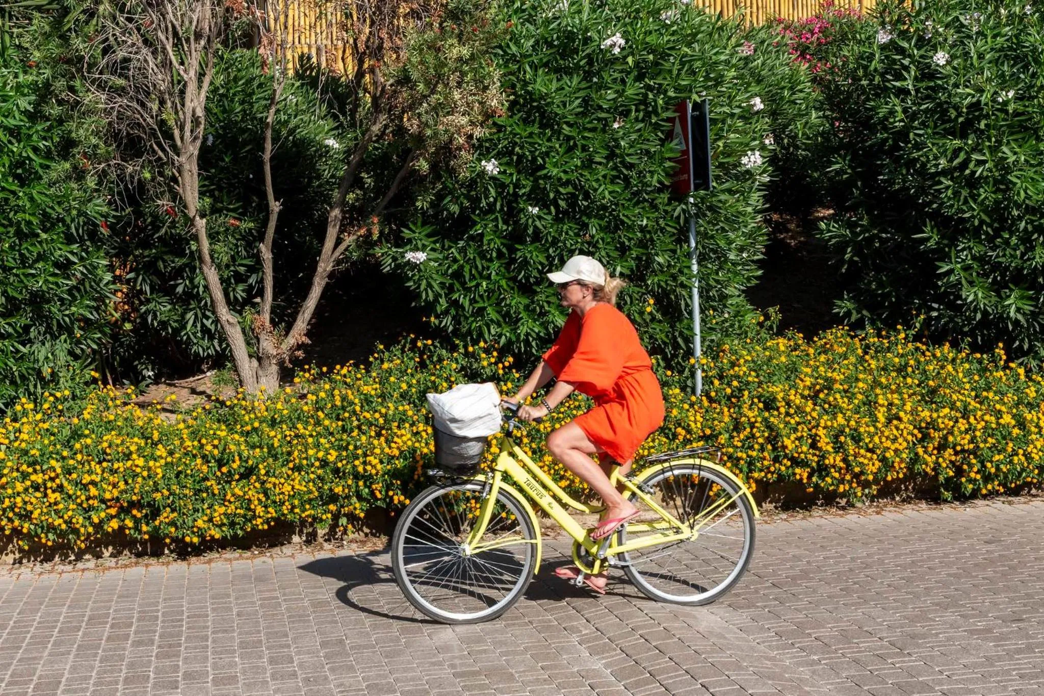 People in hu Park Albatros village