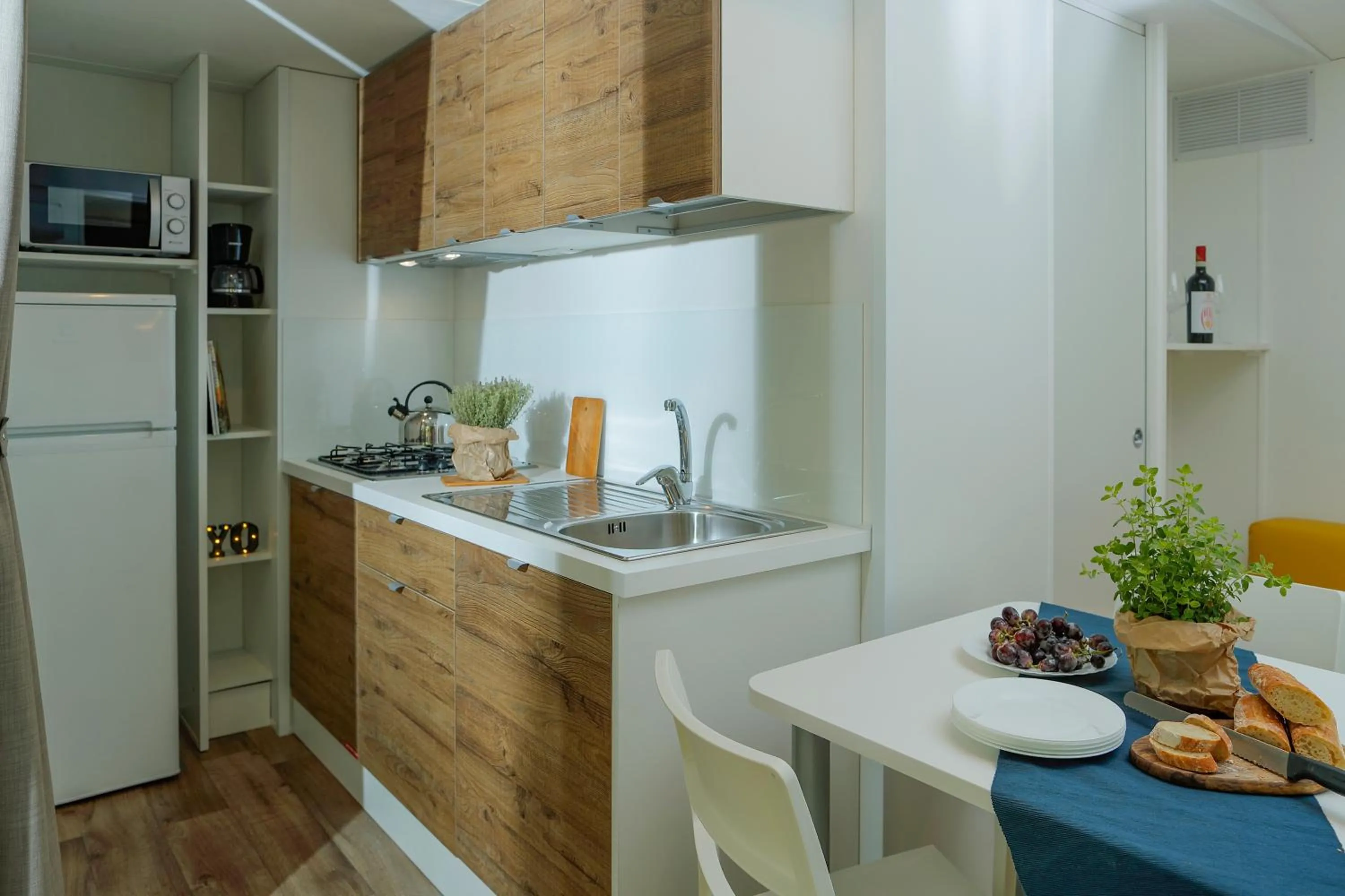 Kitchen or kitchenette in hu Park Albatros village