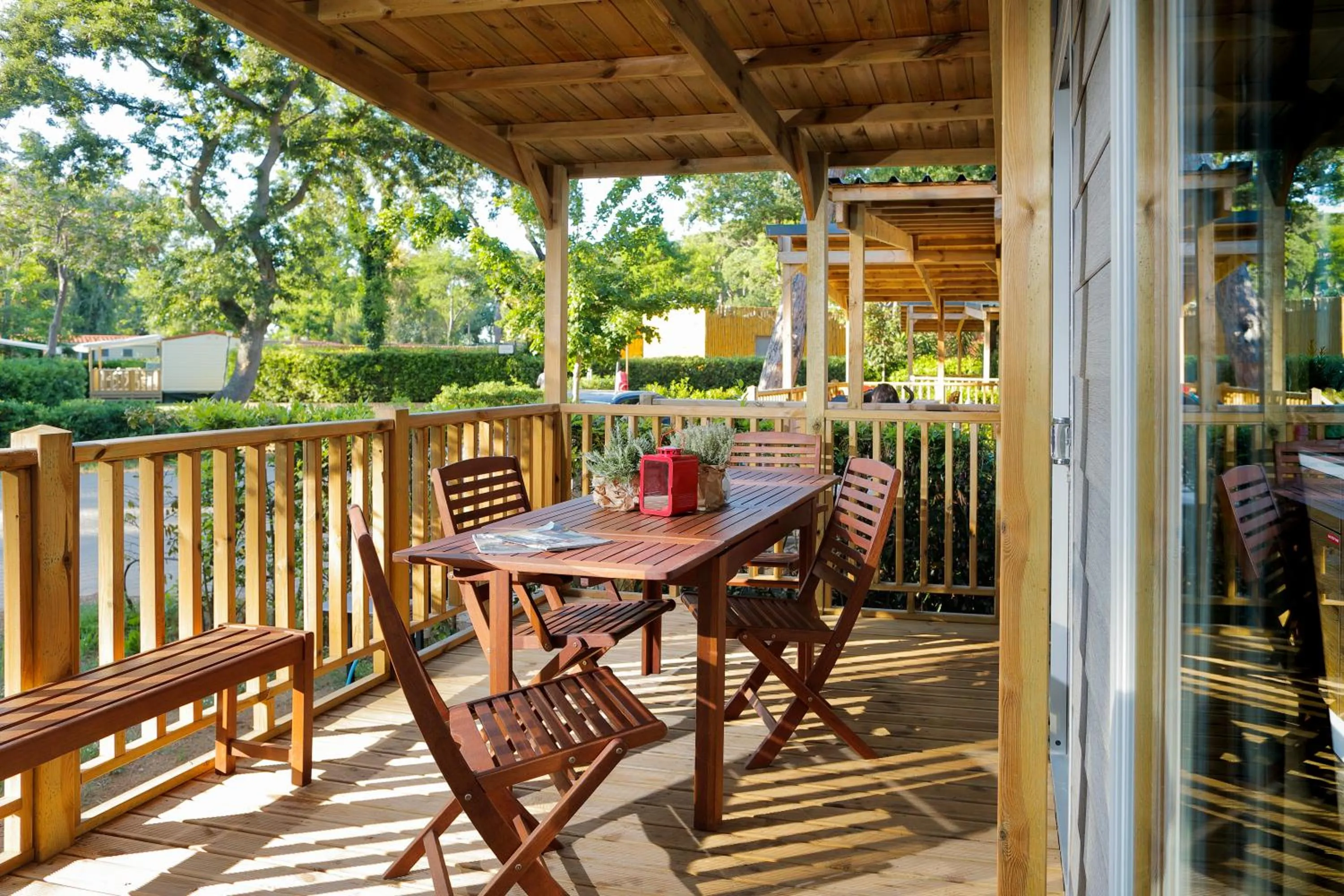 Patio in hu Park Albatros village