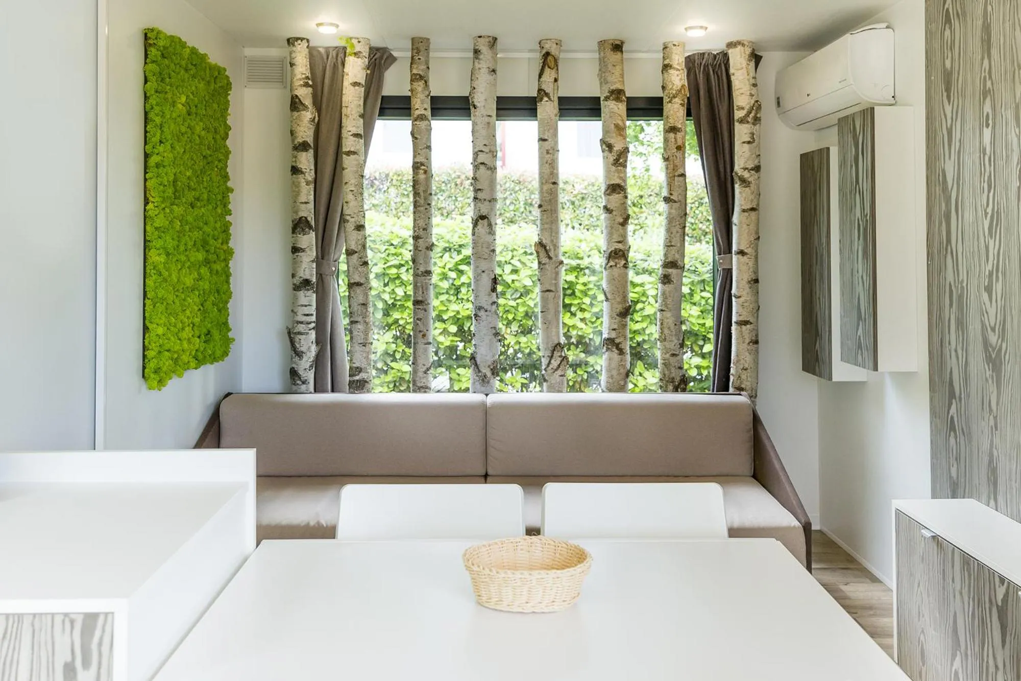 Living room, Bed in hu Park Albatros village