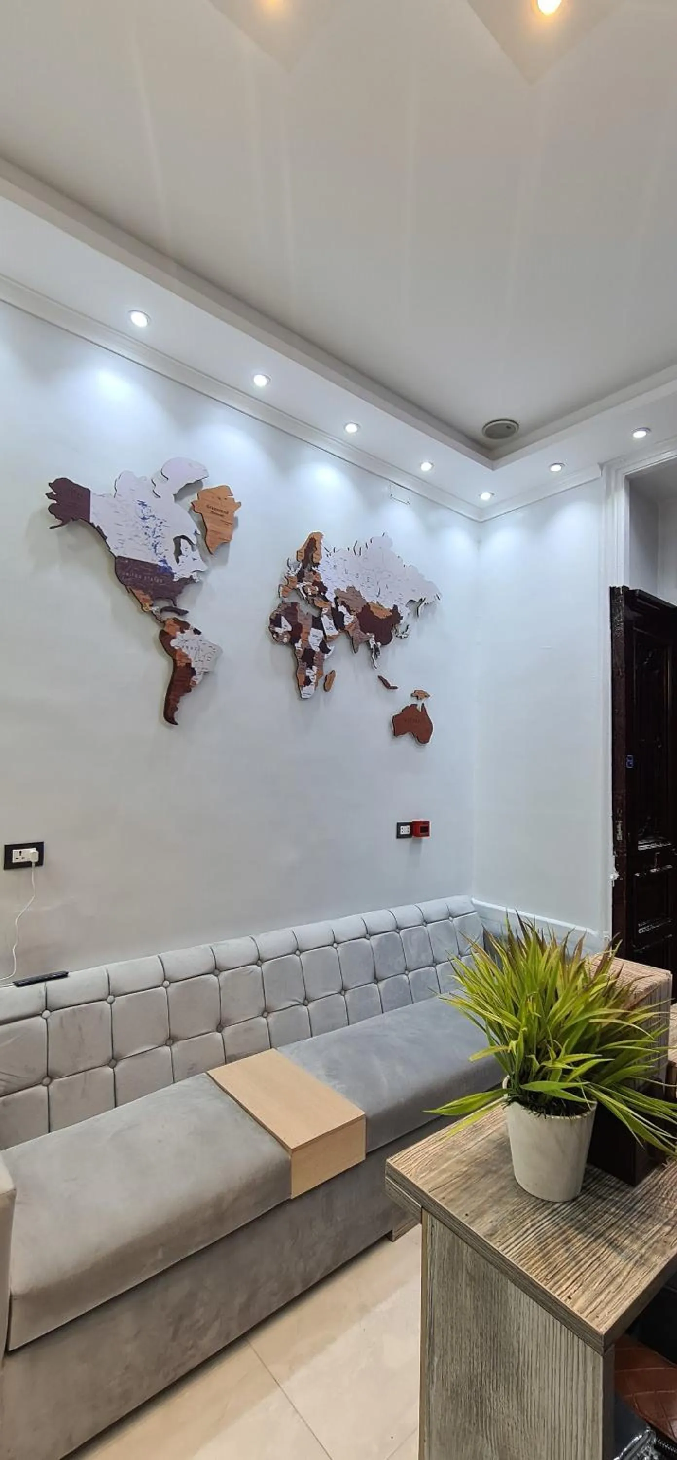 Seating area in The Australian Hostel