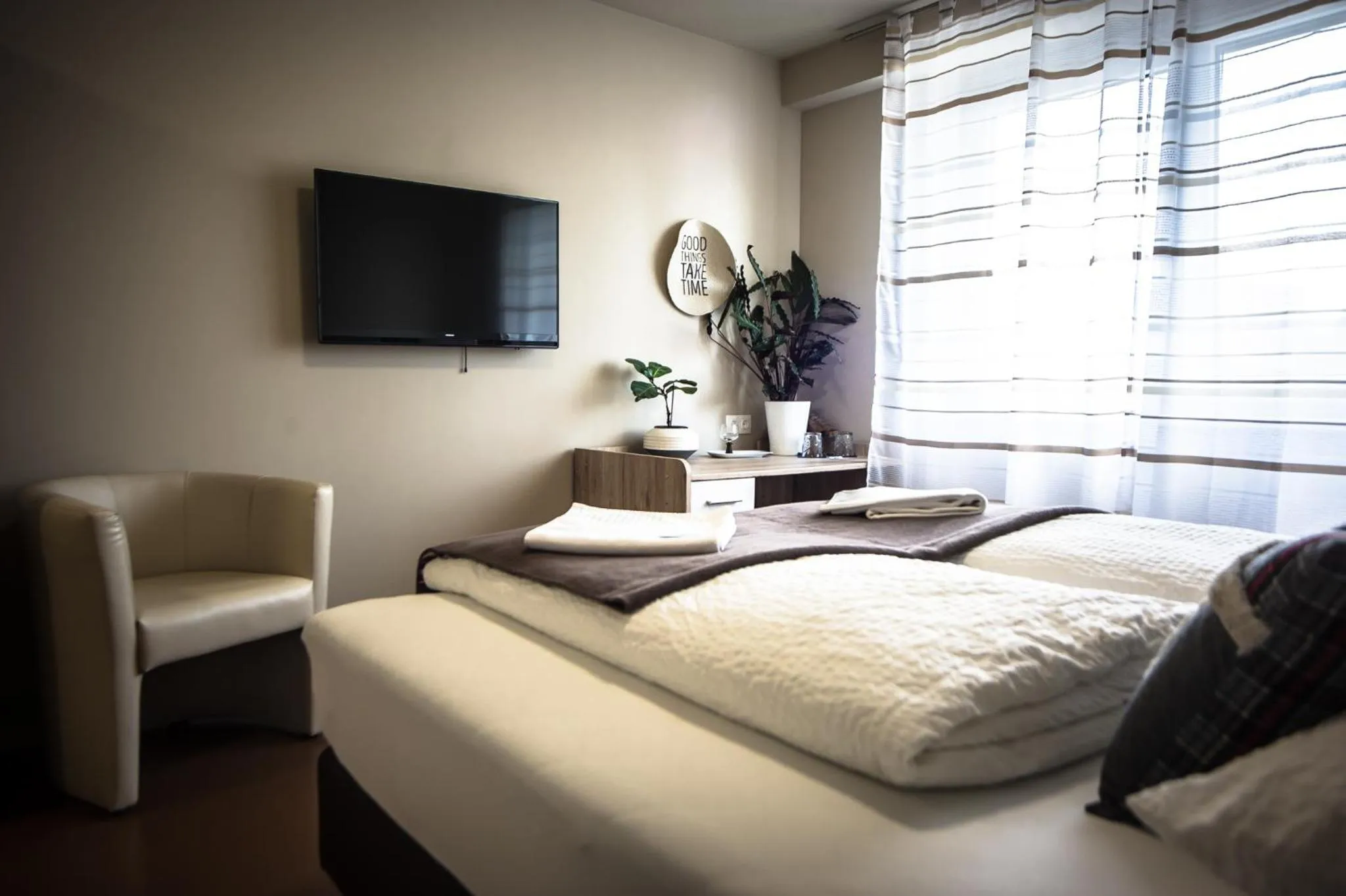 Decorative detail, Bed in Cafe-Restaurant LEO