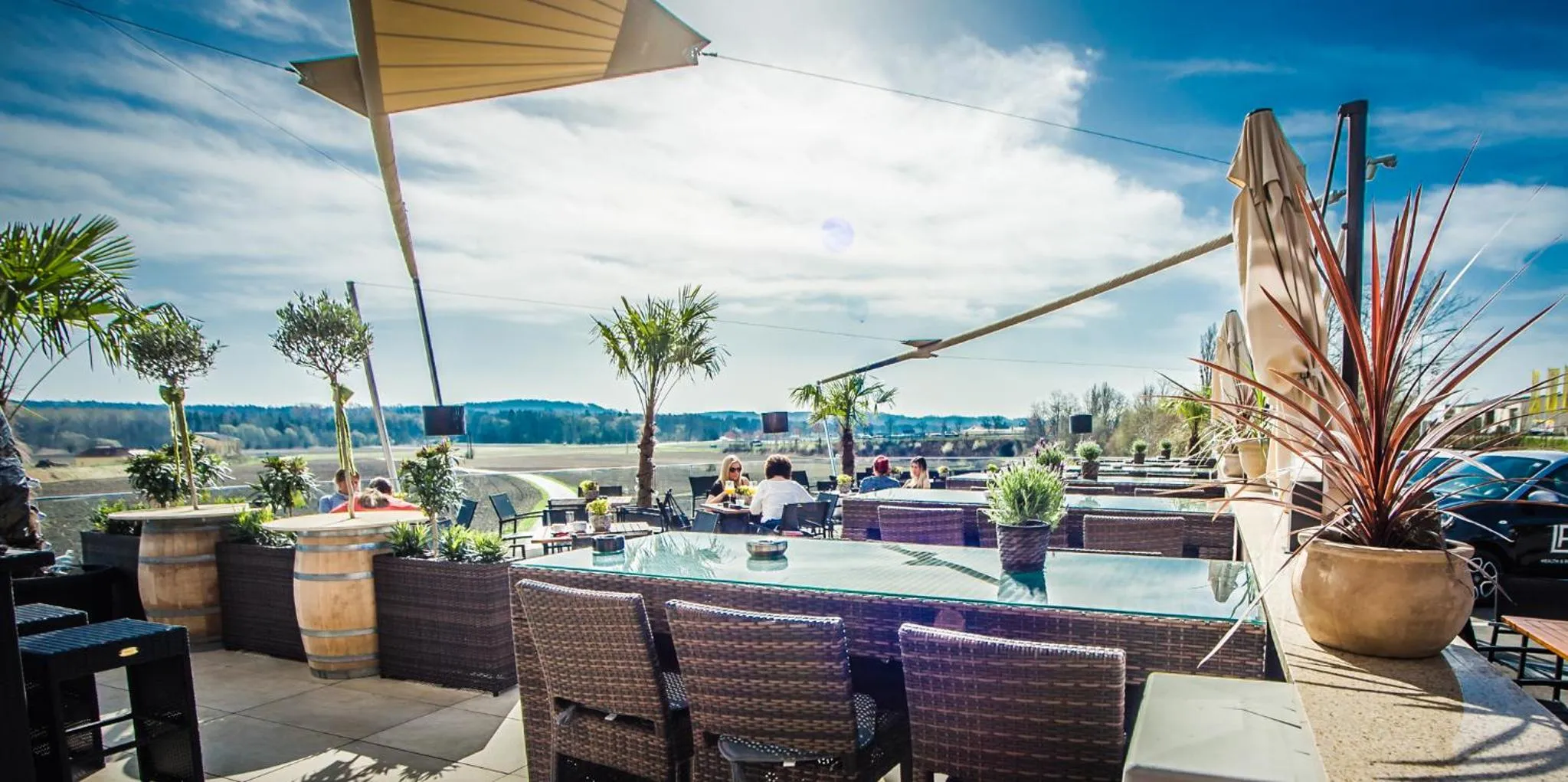 Balcony/Terrace in Cafe-Restaurant LEO