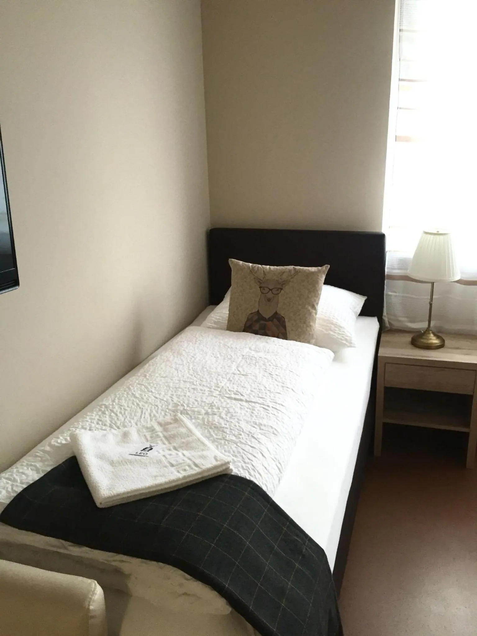 Decorative detail, Bed in Cafe-Restaurant LEO