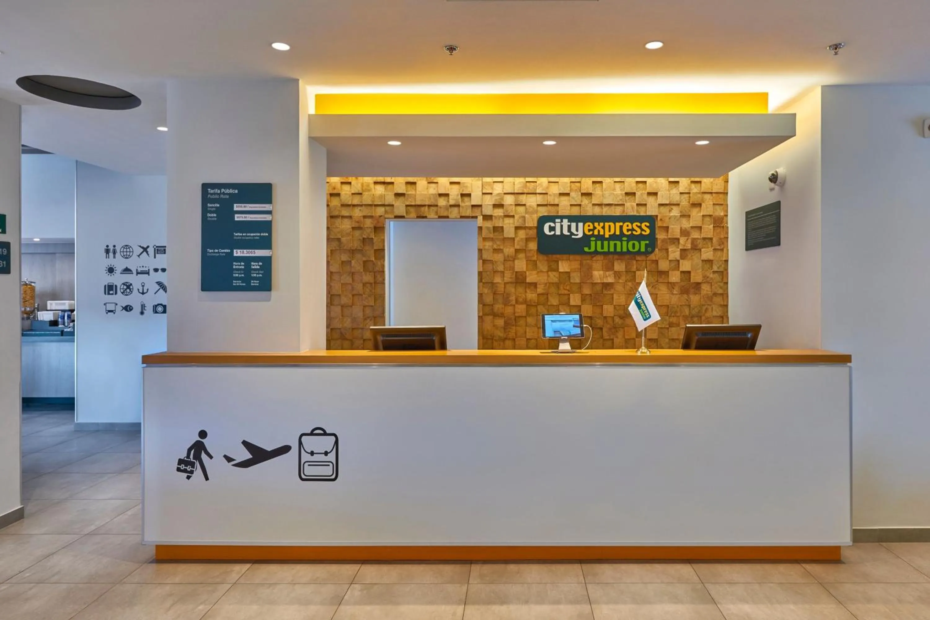 Lobby or reception in City Express Junior by Marriott Tuxtepec
