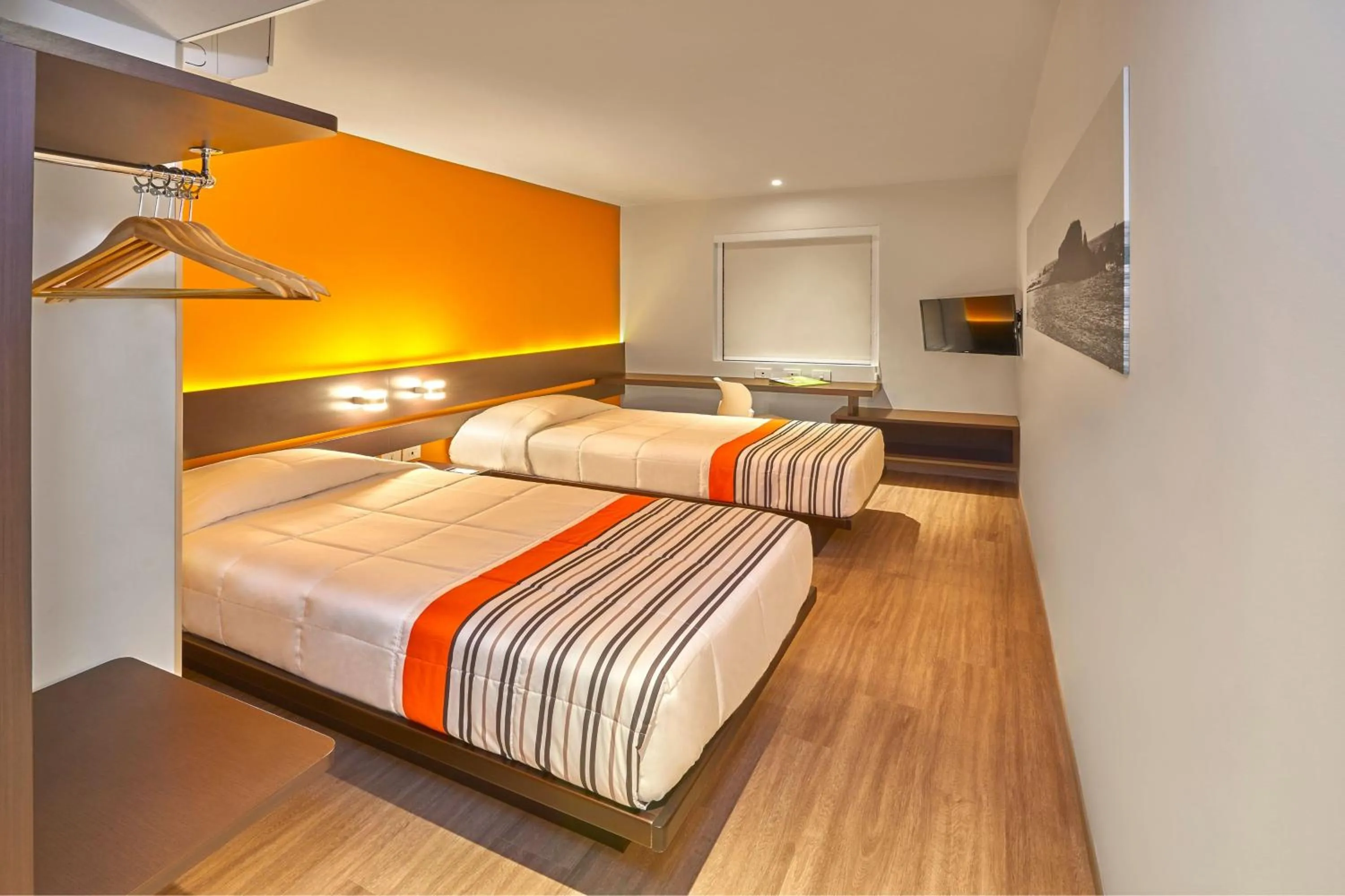 Photo of the whole room, Bed in City Express Junior by Marriott Tuxtepec