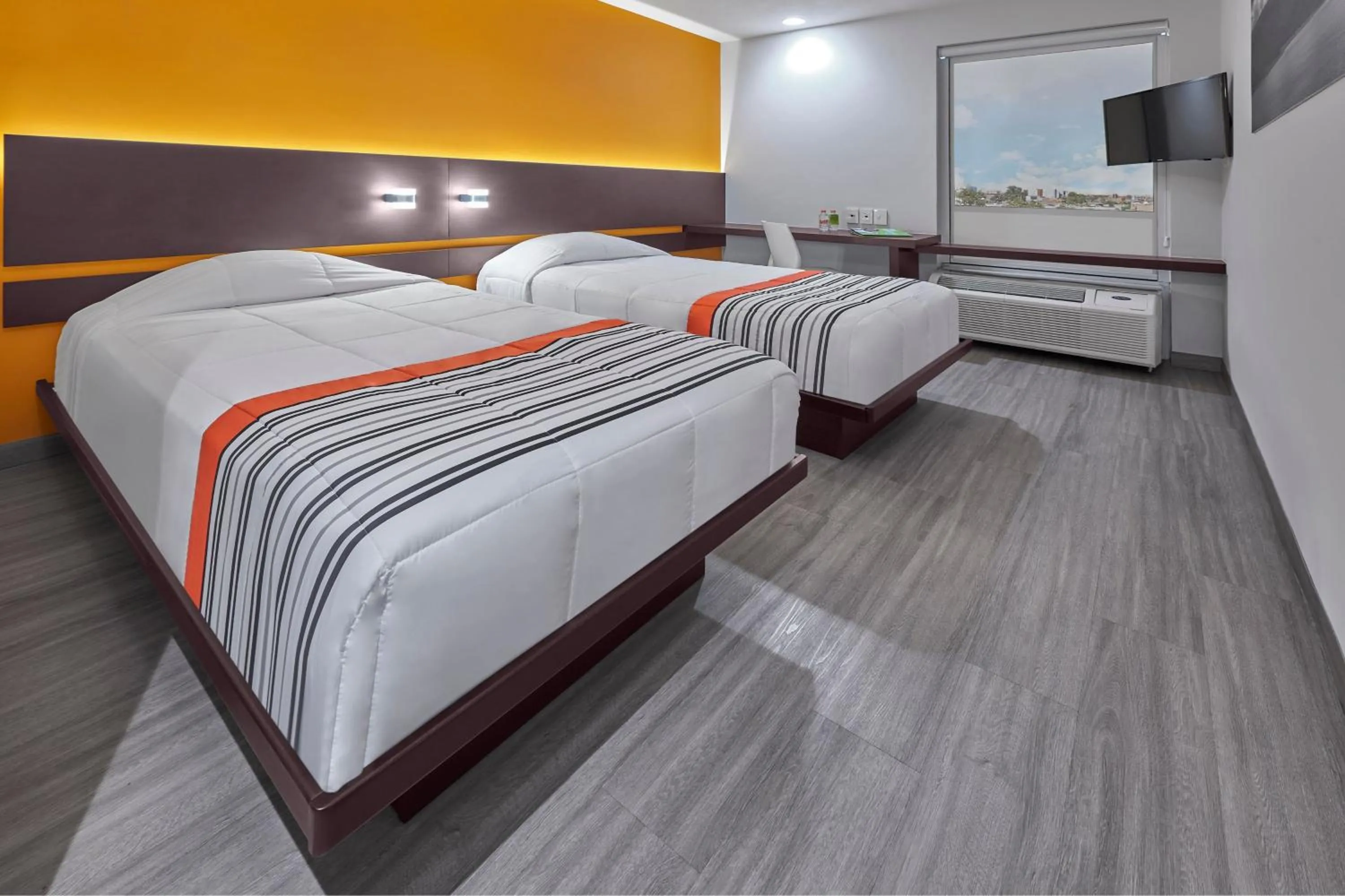 Bedroom, Bed in City Express Junior by Marriott Tuxtepec