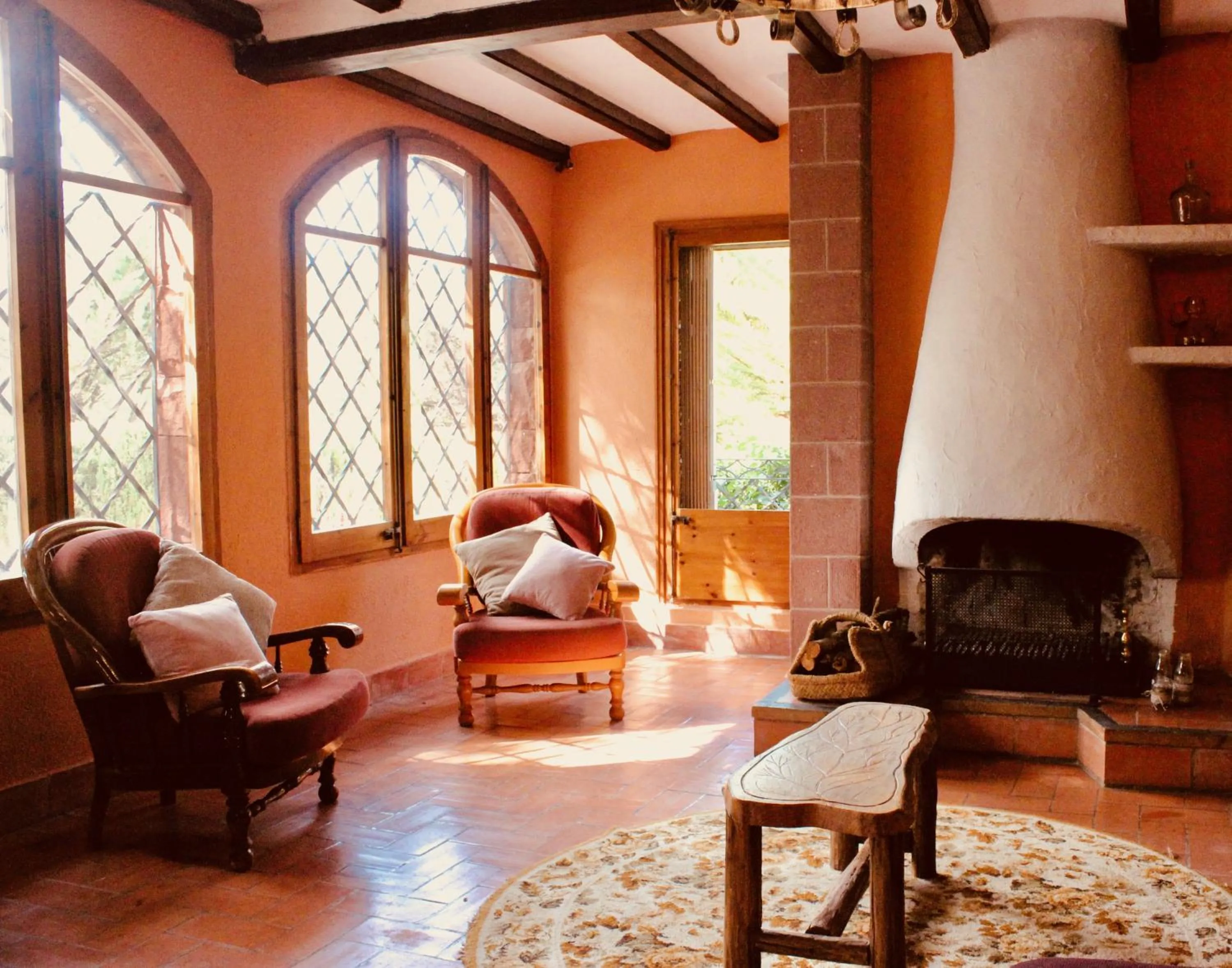 Living room in Xalet De Prades
