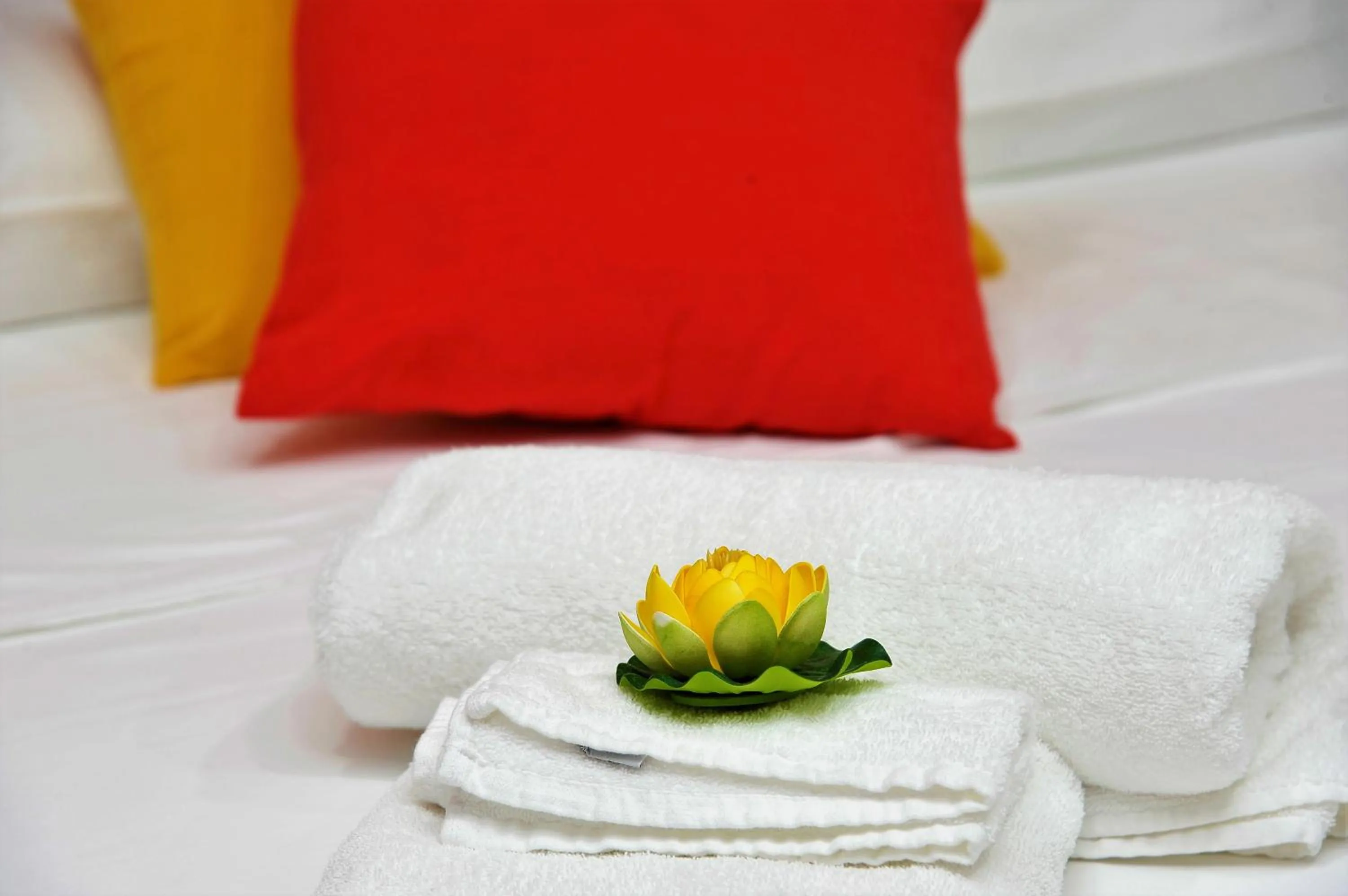 Decorative detail, Bed in B&B Cornelia