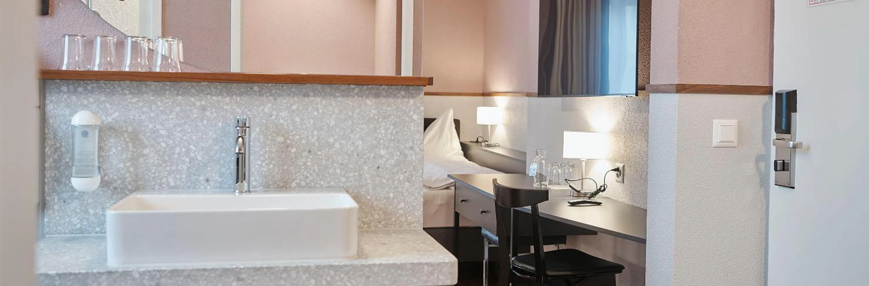 Bathroom in Hotel Hottingen