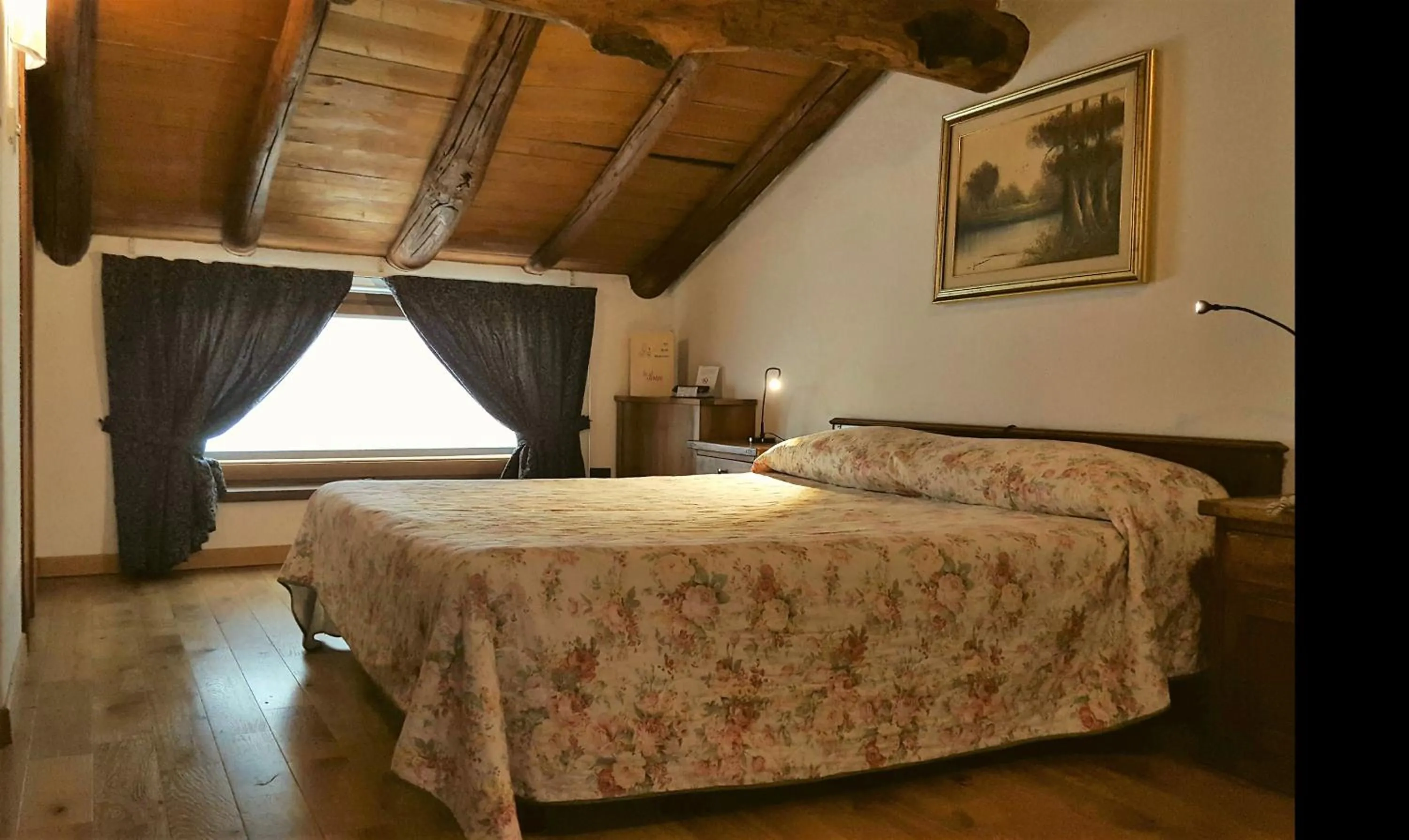 Photo of the whole room, Bed in La Brace