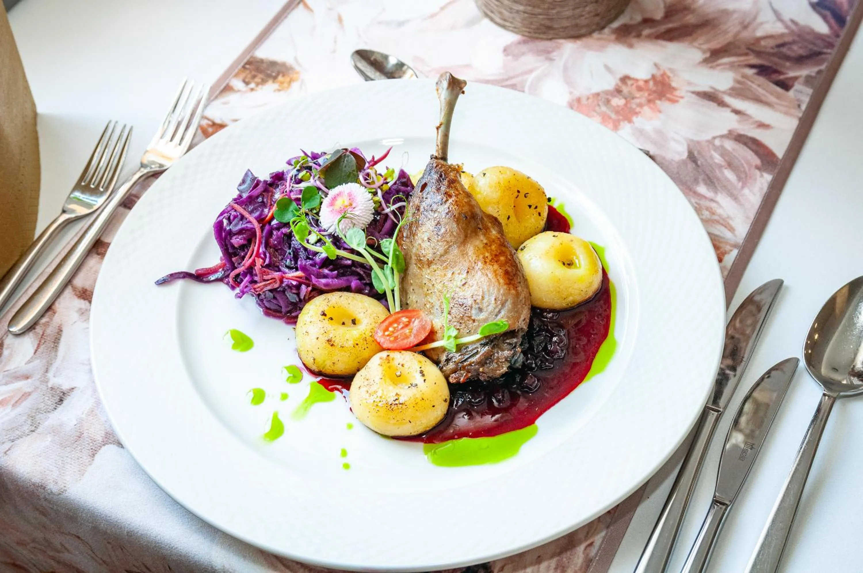 Food in Vistula Hotel