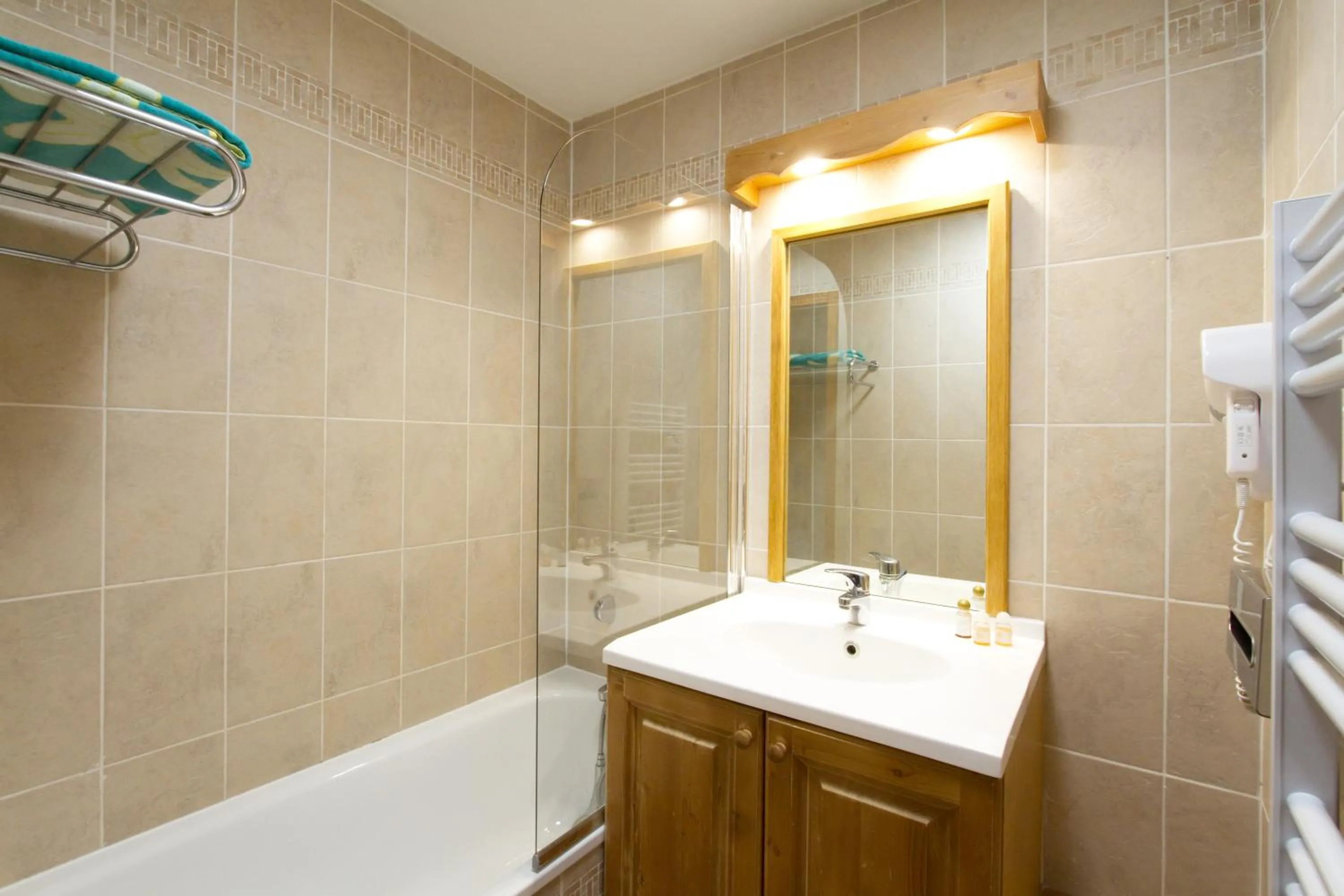 Bathroom in Résidence Odalys Le Hameau et les Chalets de la Vallée d'Or