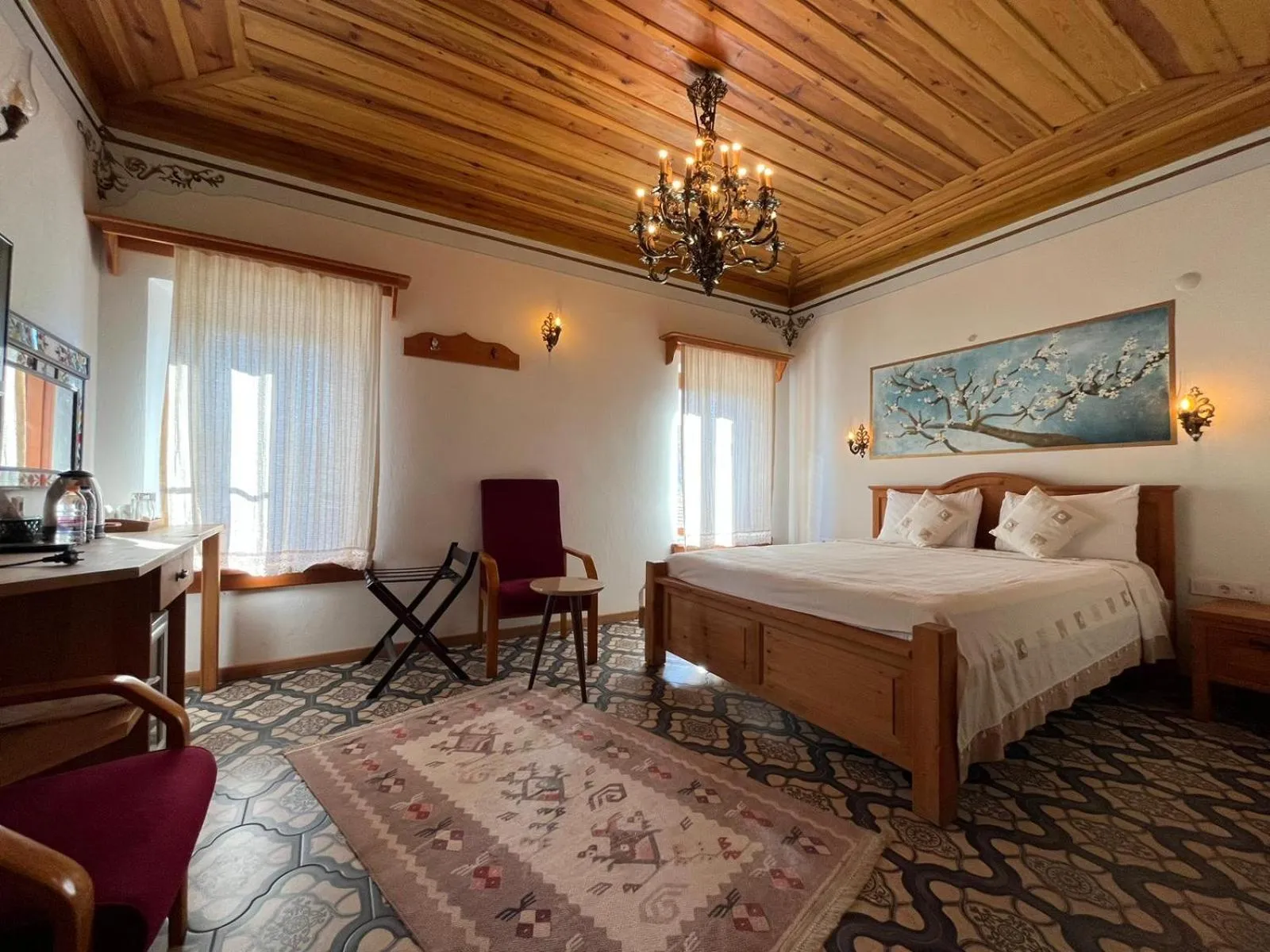 Bedroom in Eski Datça Otel