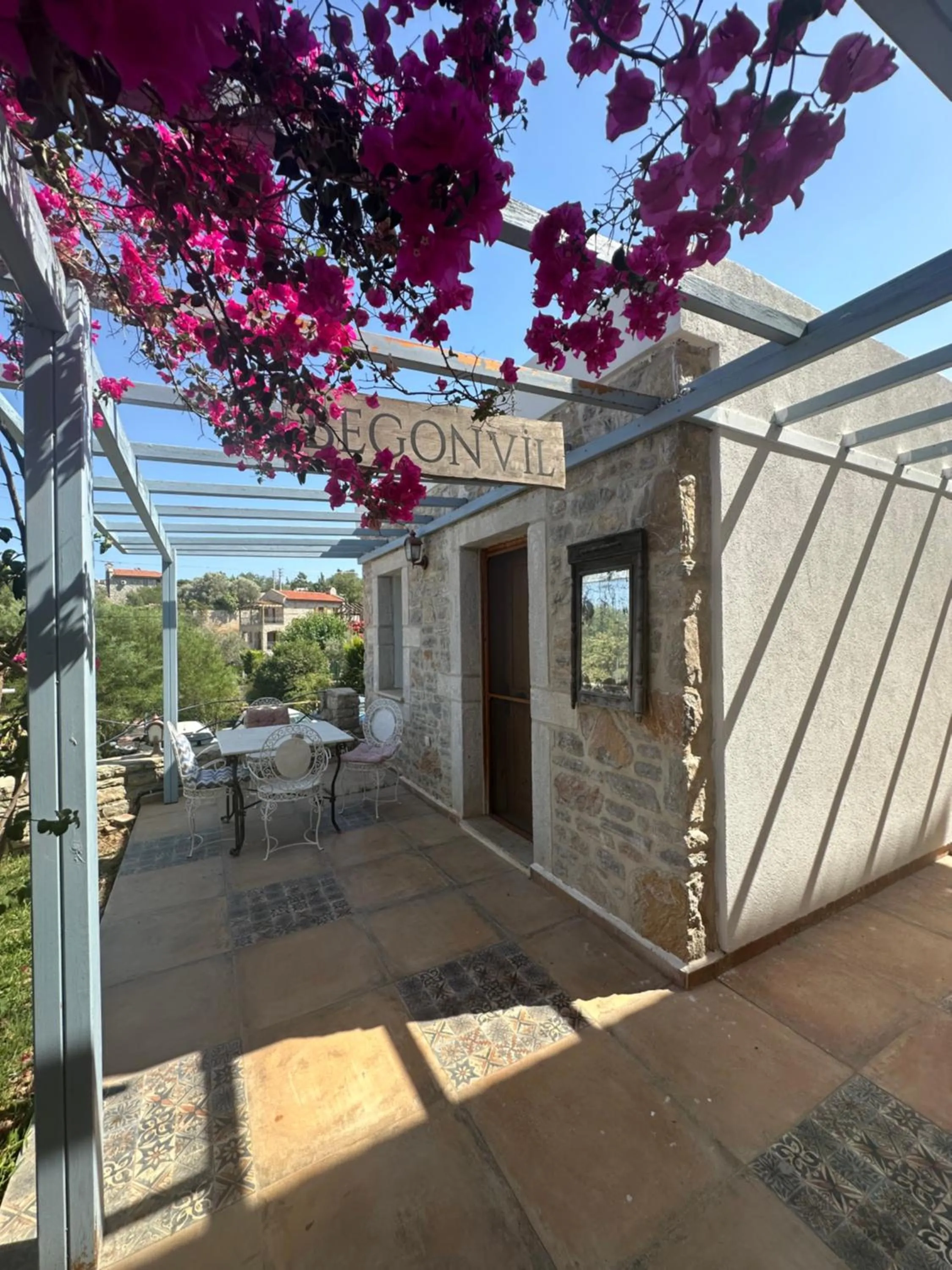 Patio in Eski Datça Otel