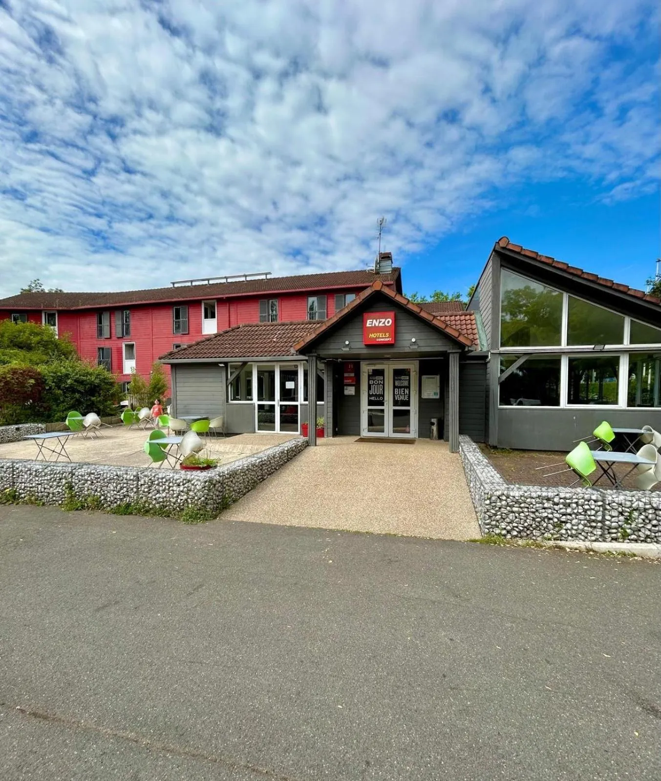 Property building in Enzo Hotels Trappes by Kyriad Direct