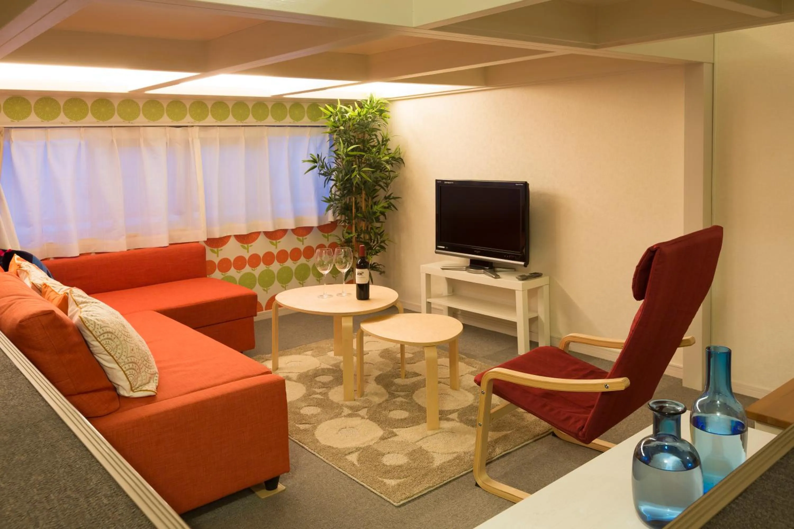 Living room in The Metropolitan