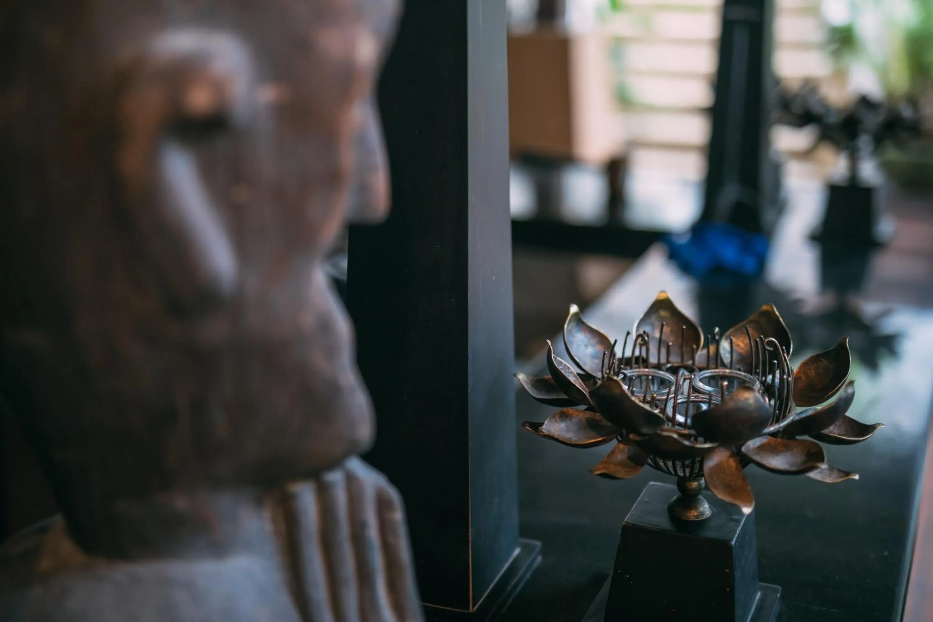 Decorative detail in Lot 33 Boutique Hotel