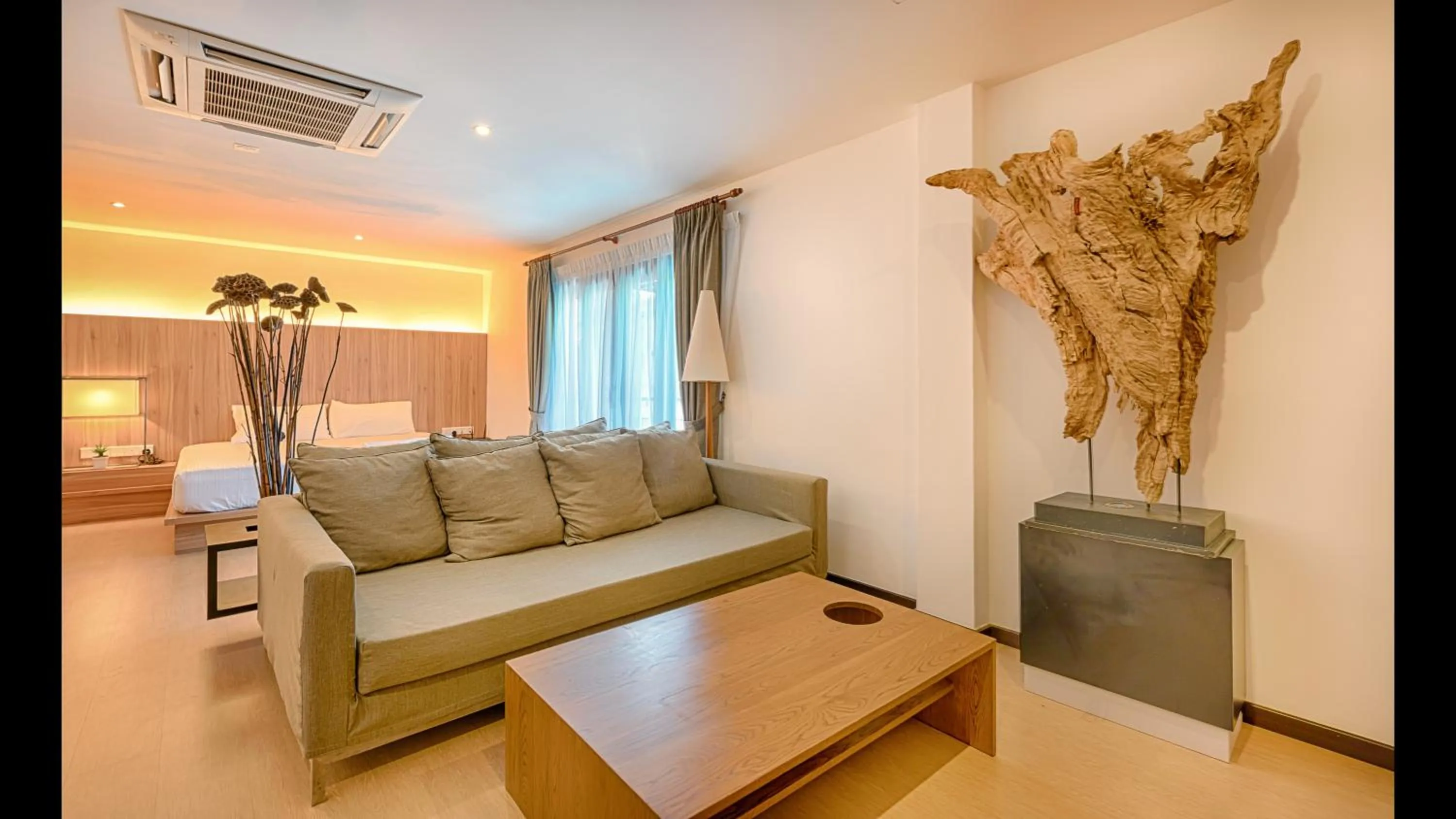 Seating area in Lot 33 Boutique Hotel