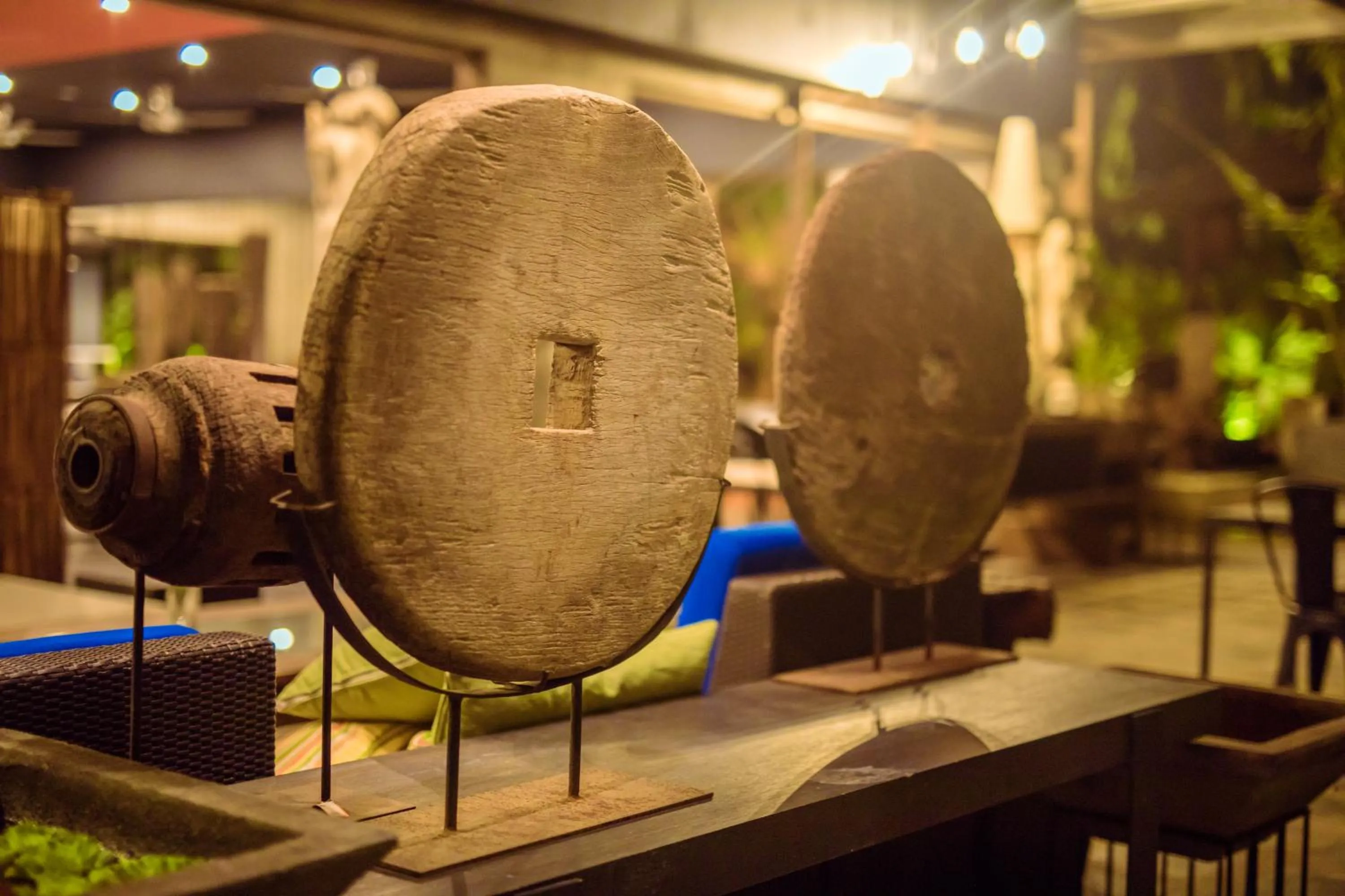 Decorative detail in Lot 33 Boutique Hotel