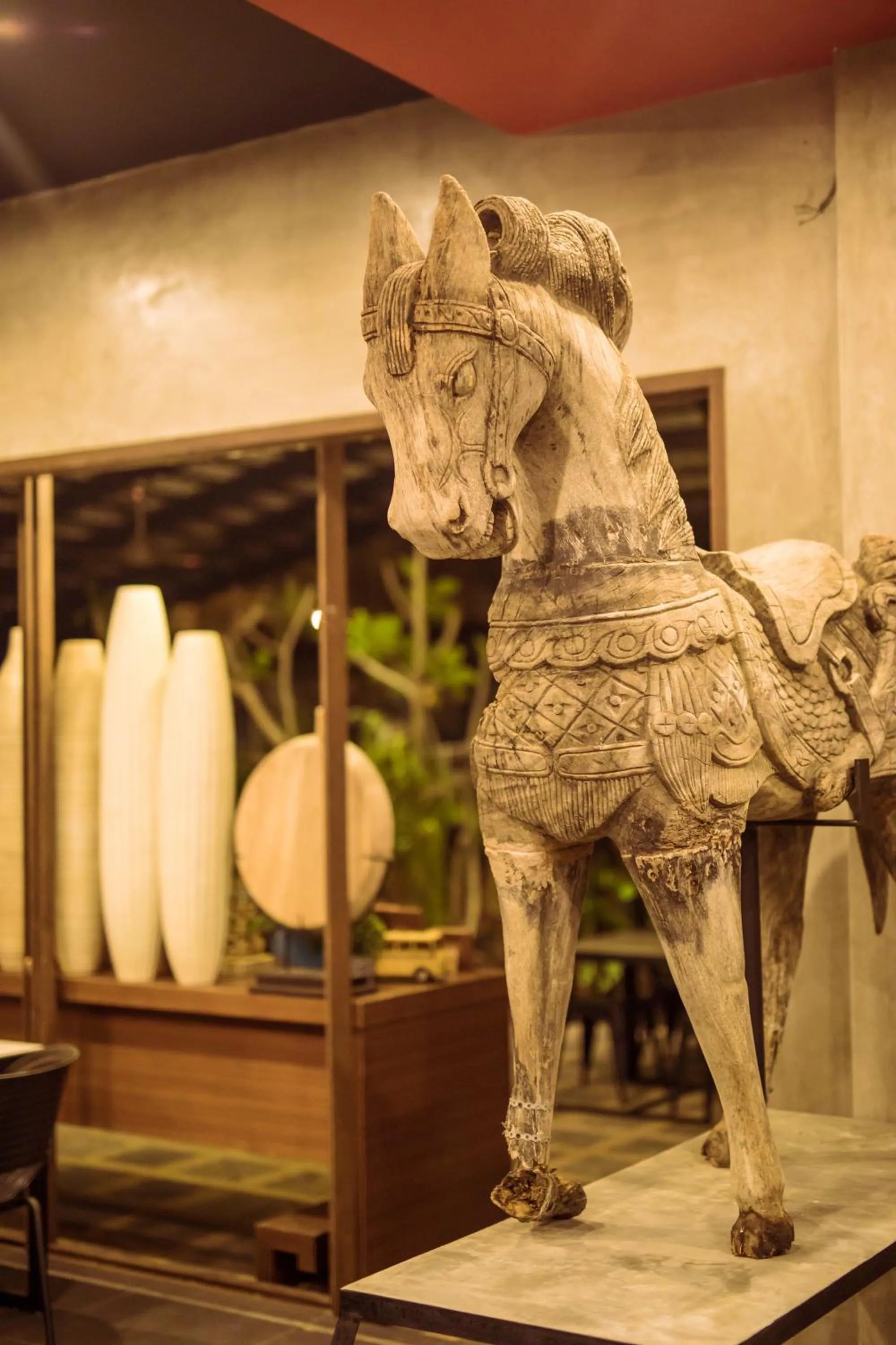 Decorative detail in Lot 33 Boutique Hotel