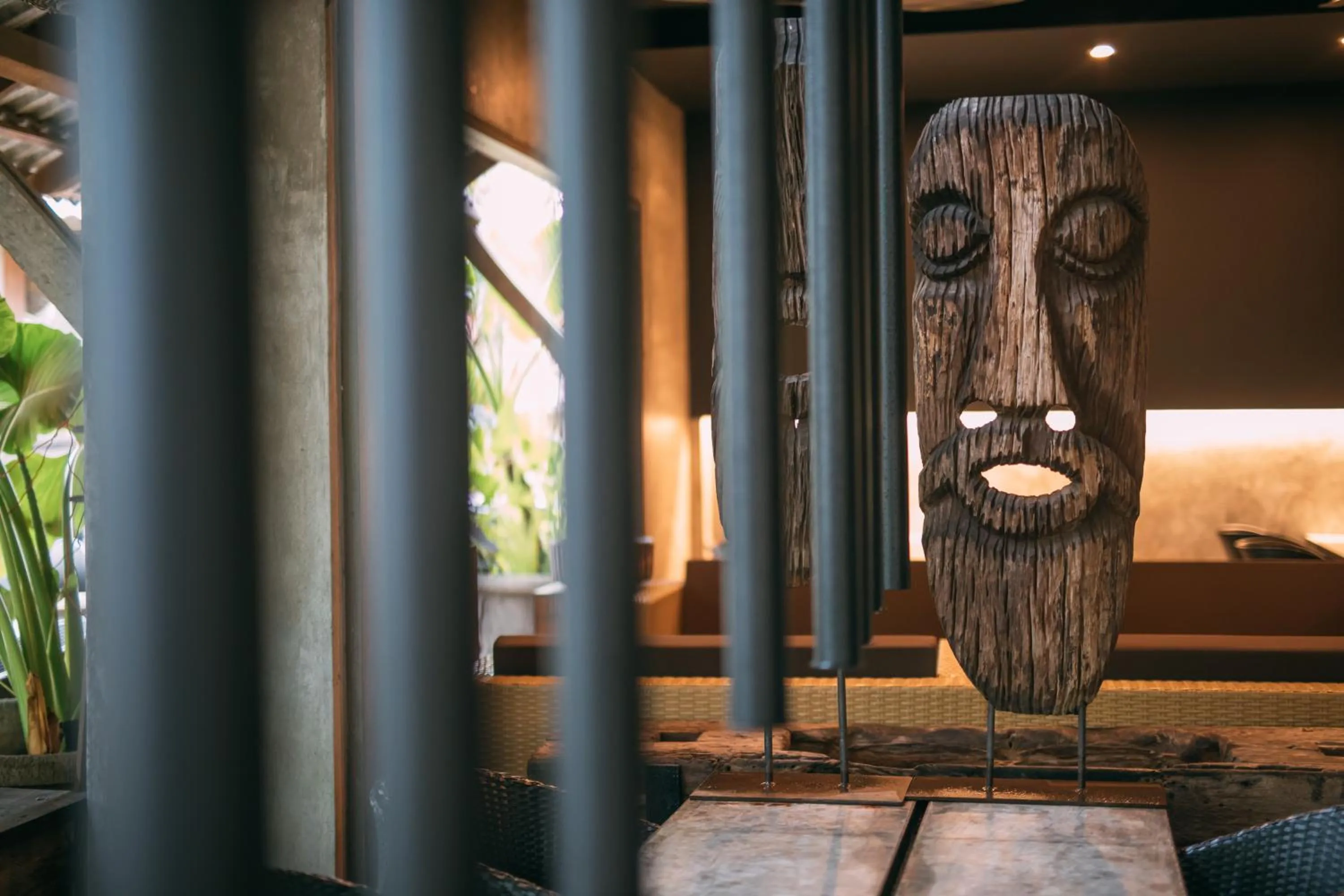 Decorative detail in Lot 33 Boutique Hotel