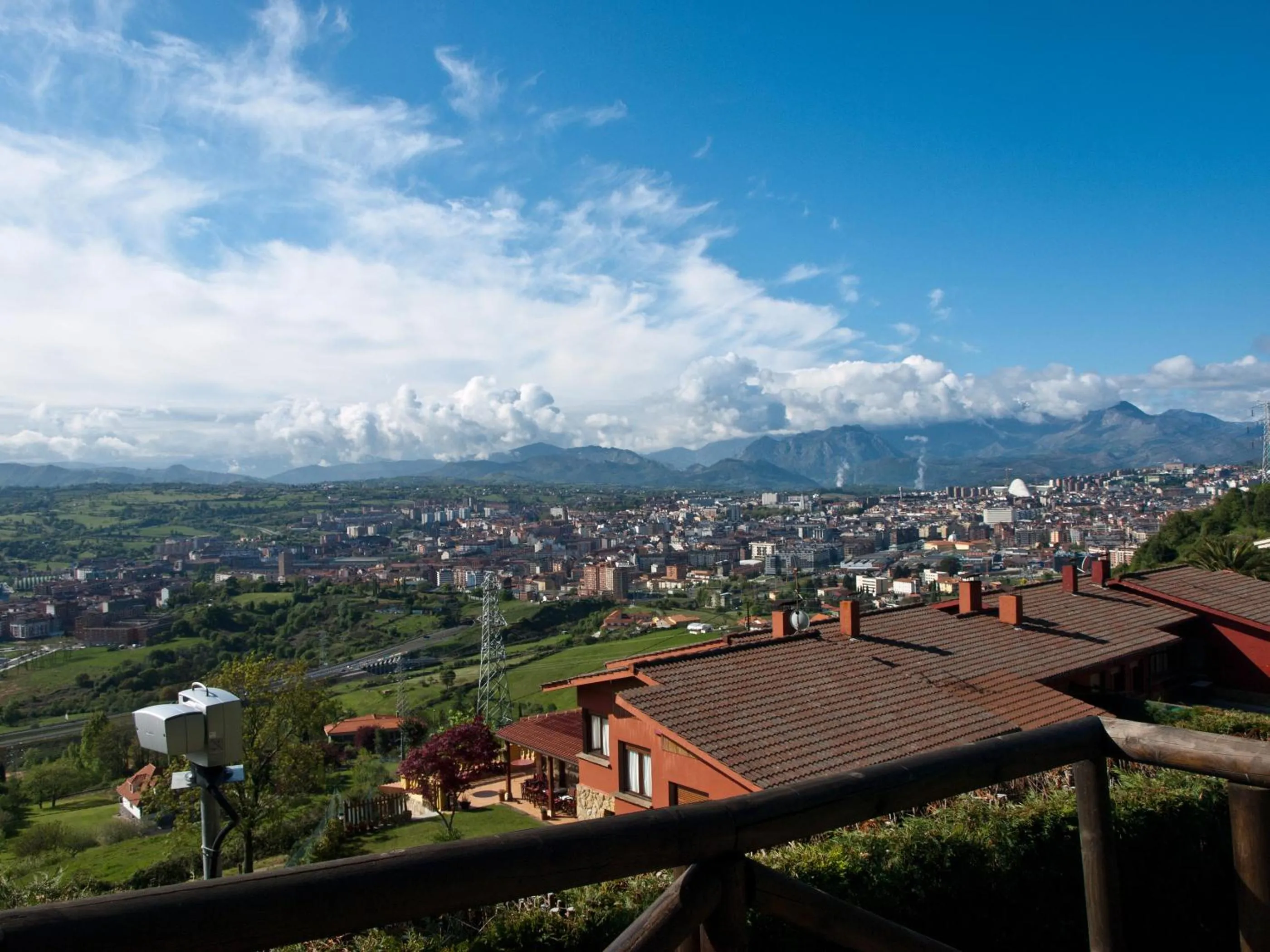 Bird's eye view in Hotel Casa Camila
