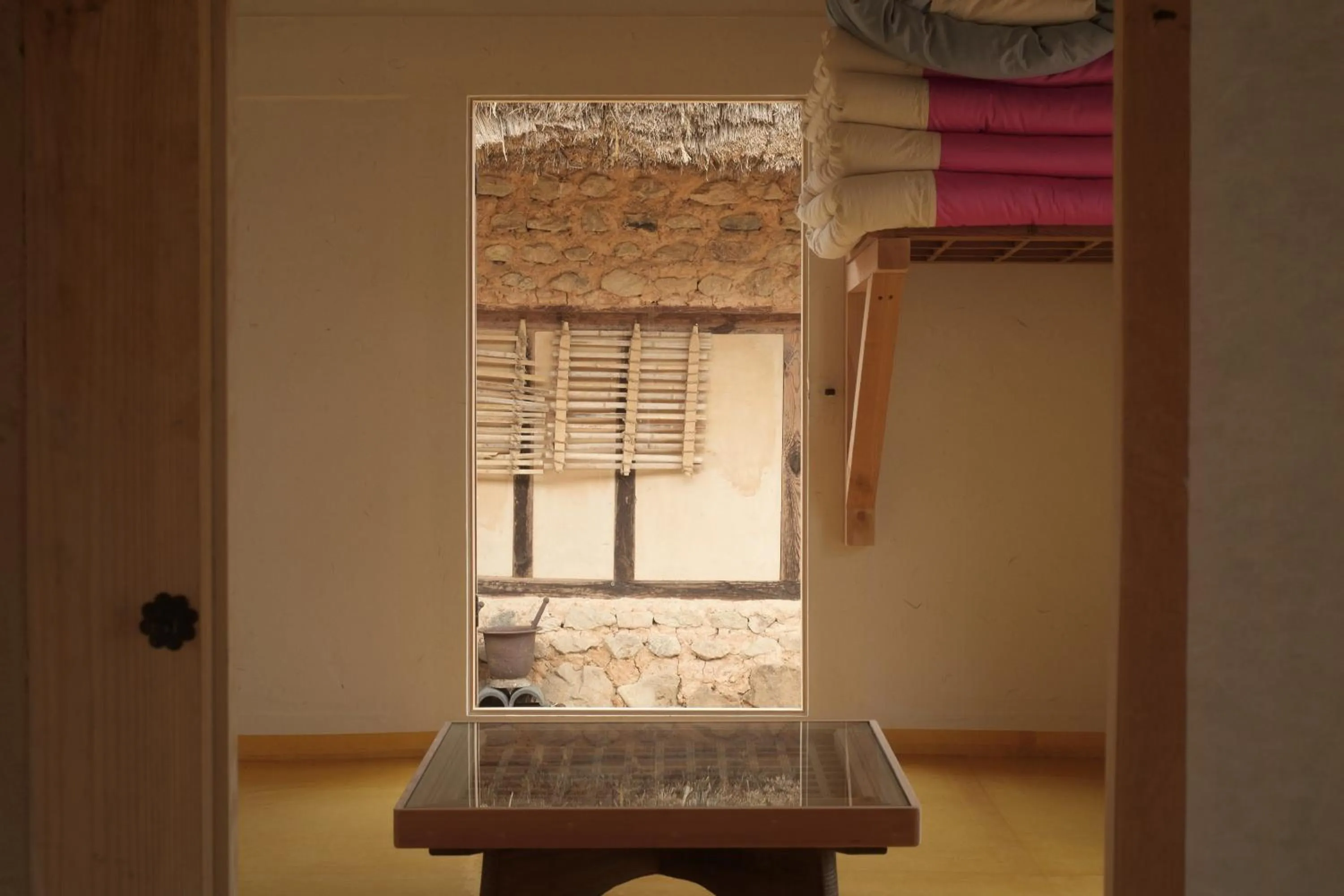 Bed in Jukheon Traditional House