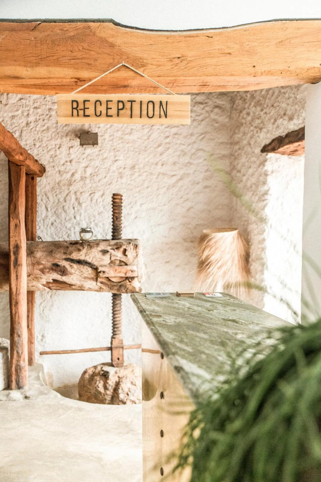 Lobby or reception in Casa Maca