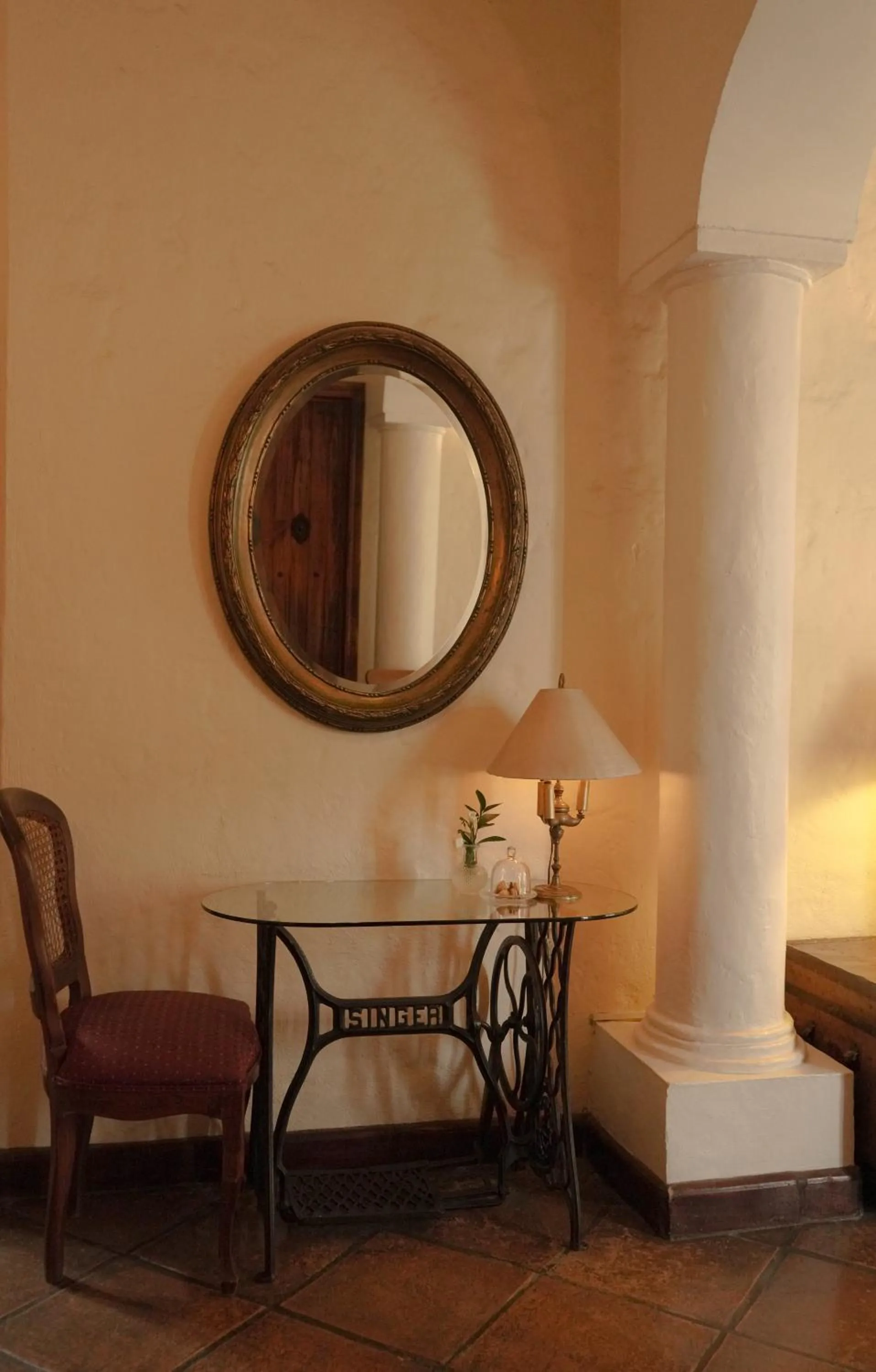 Seating area in Villa Ganz Boutique Hotel