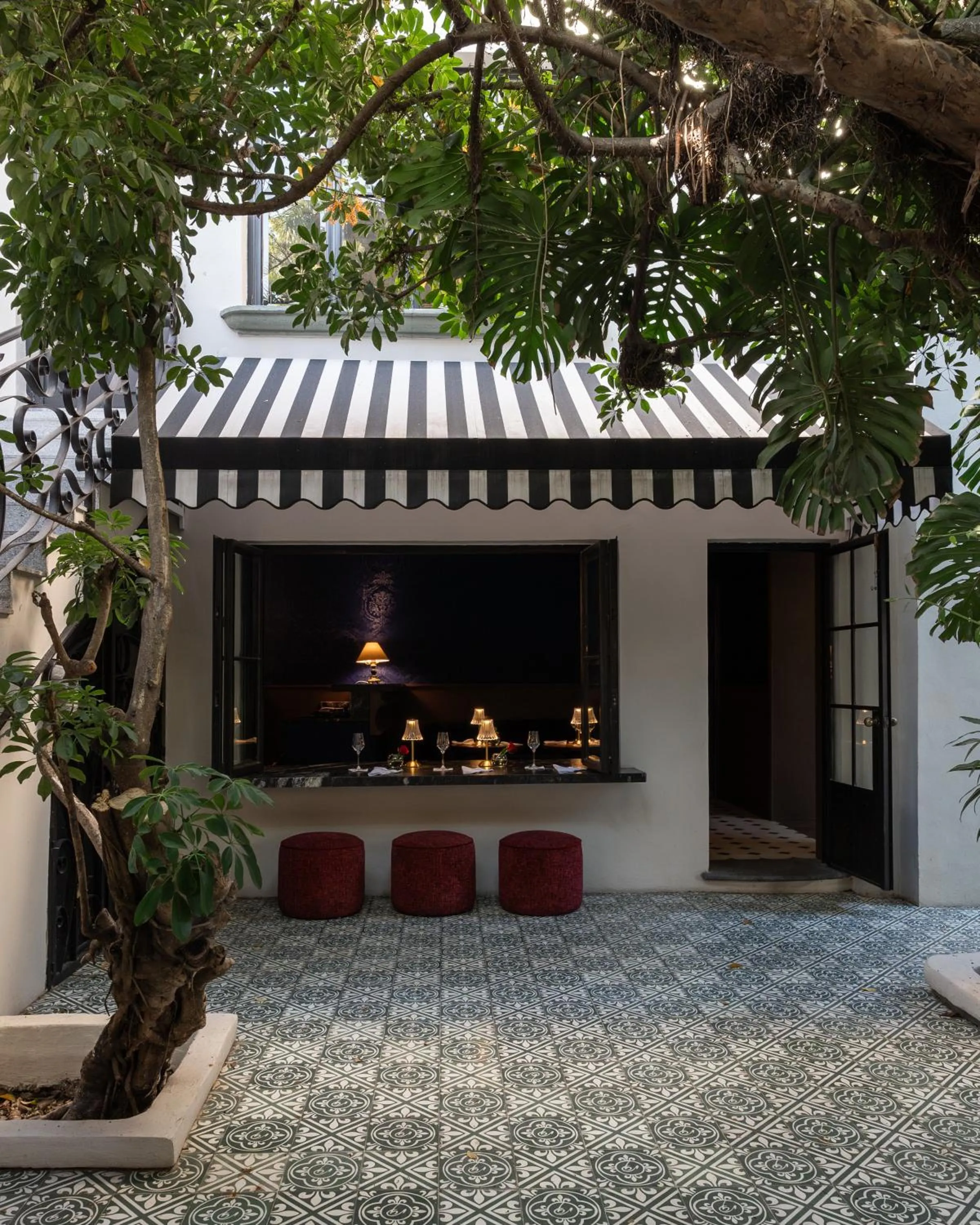 Lounge or bar in Villa Ganz Boutique Hotel