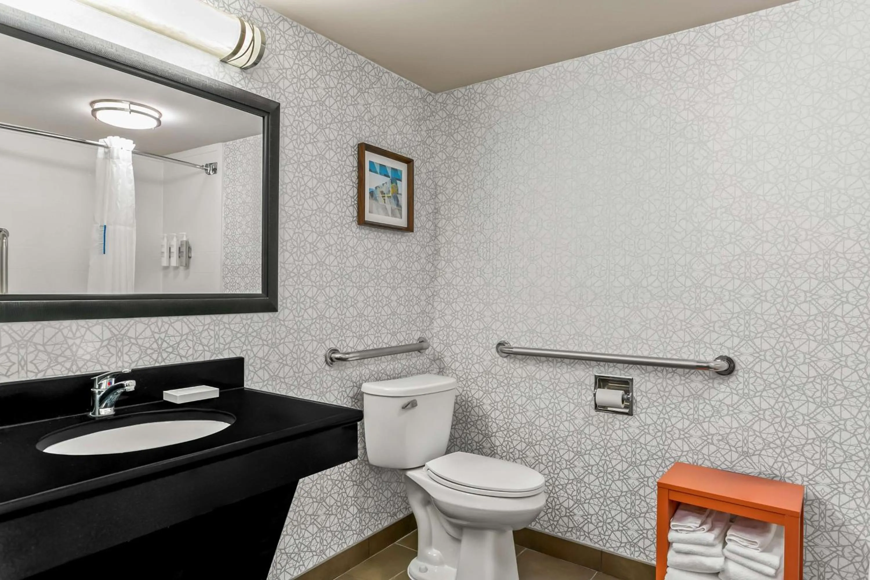 Bathroom in Hampton Inn Bowie