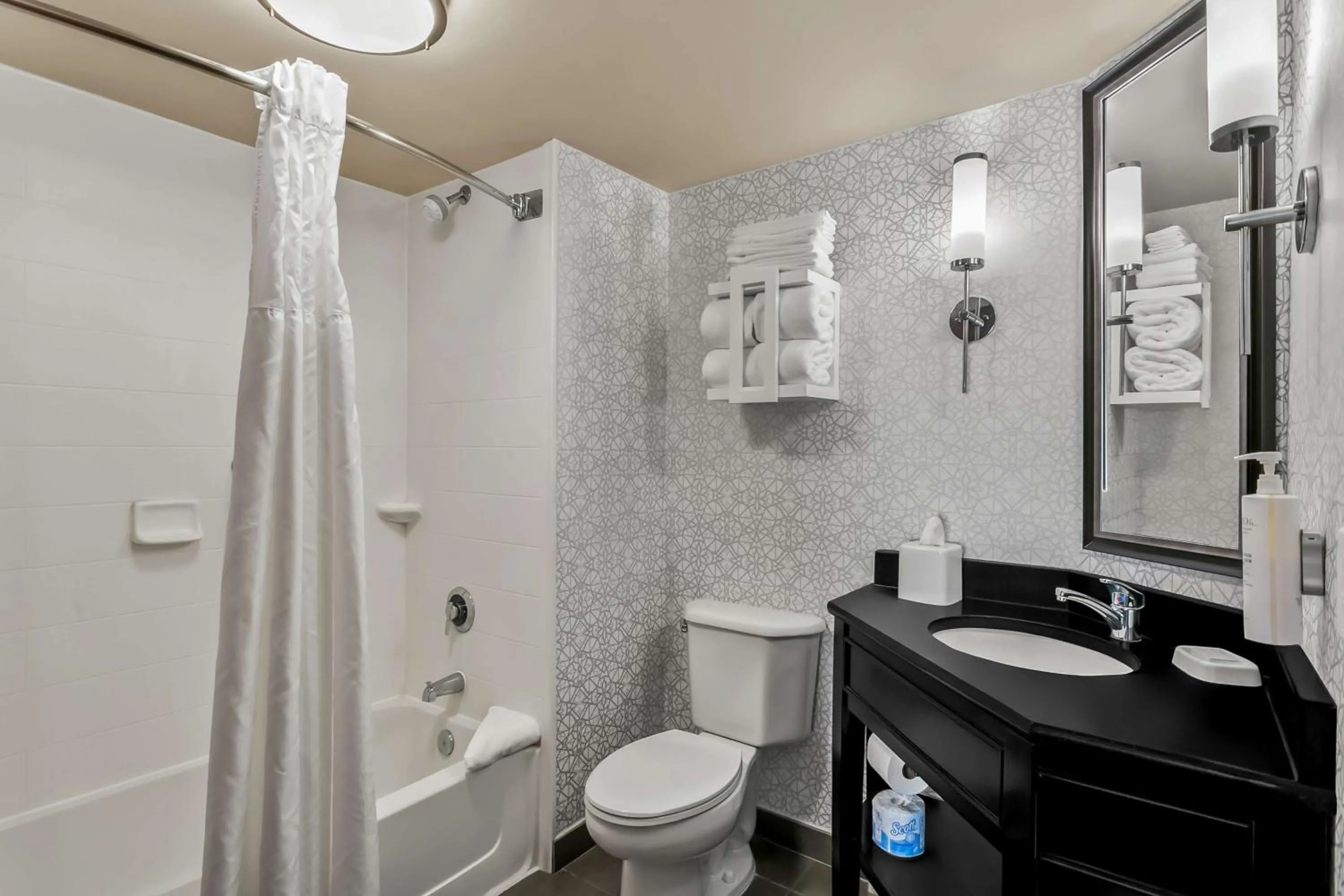 Bathroom in Hampton Inn Bowie