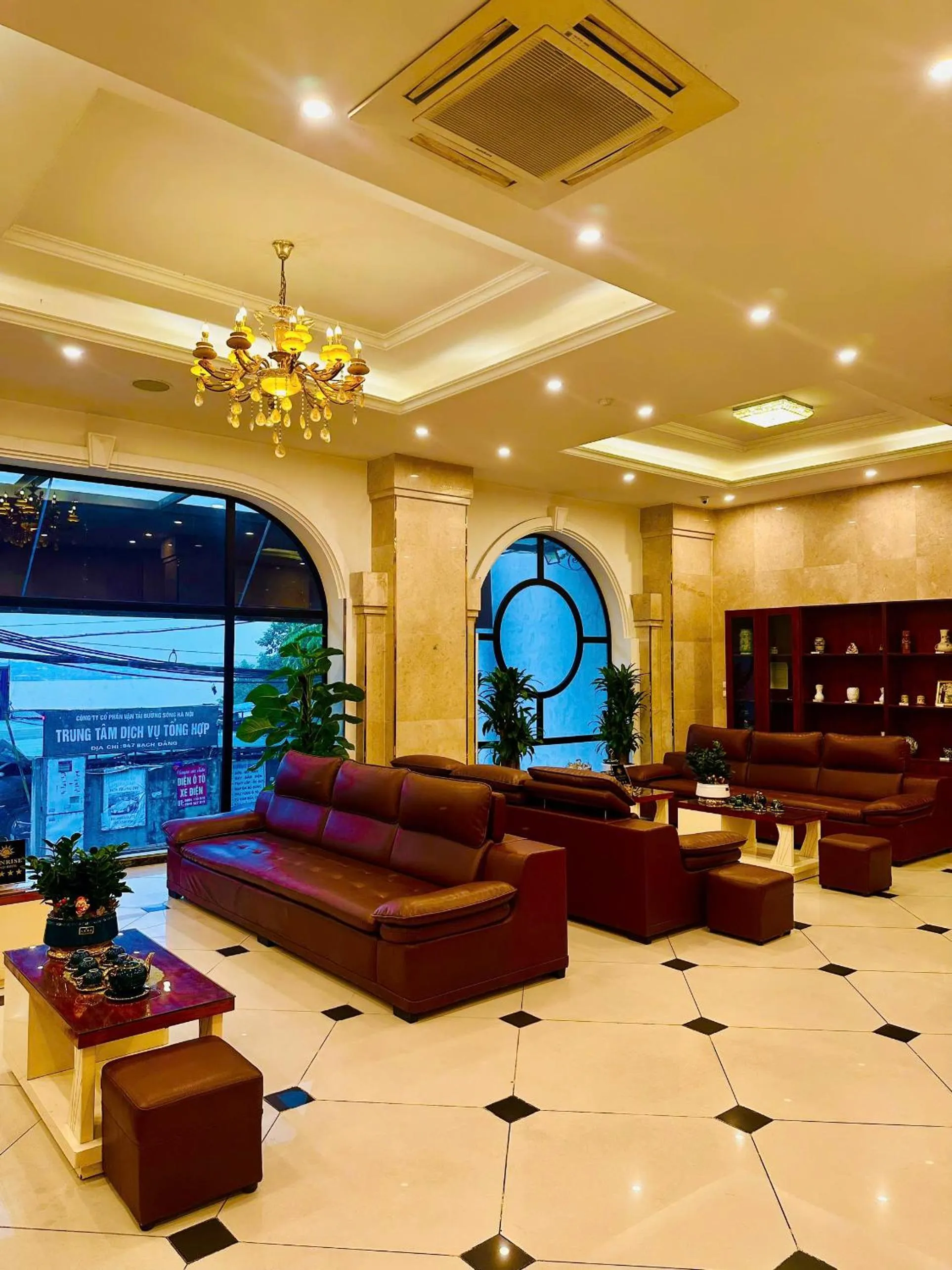 Seating area in Sunrise Hanoi Hotel