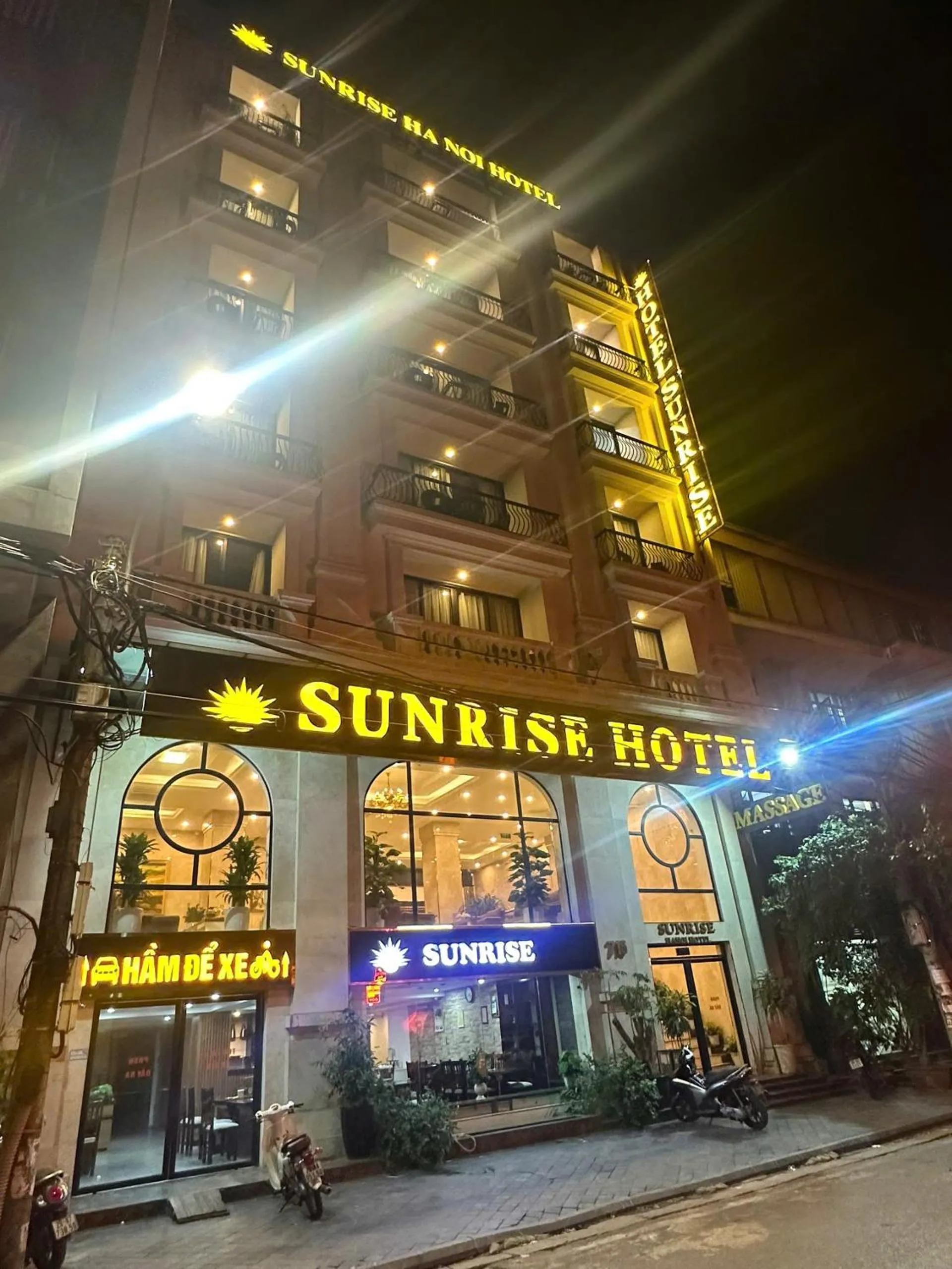 Property building in Sunrise Hanoi Hotel
