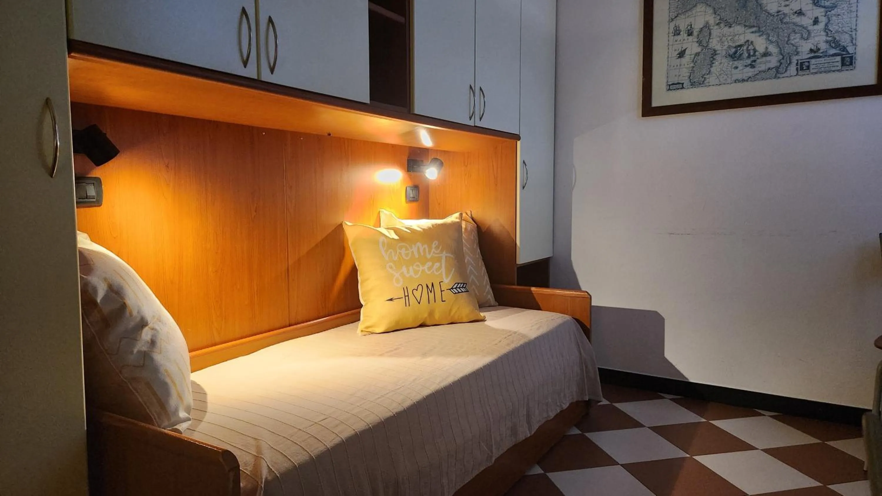 Living room, Bed in Giada