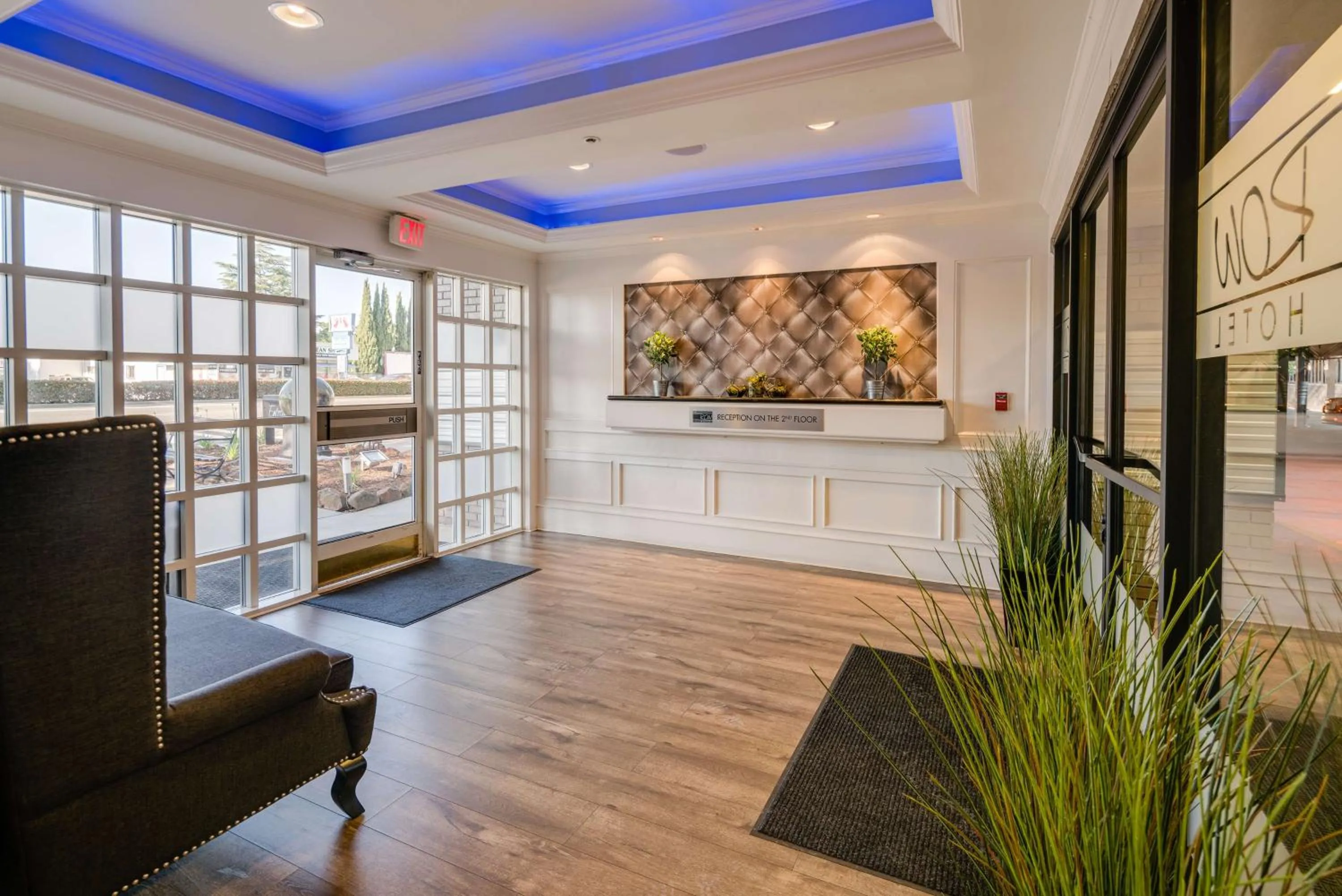 Lobby or reception in The Row Hotel; BW Signature Collection