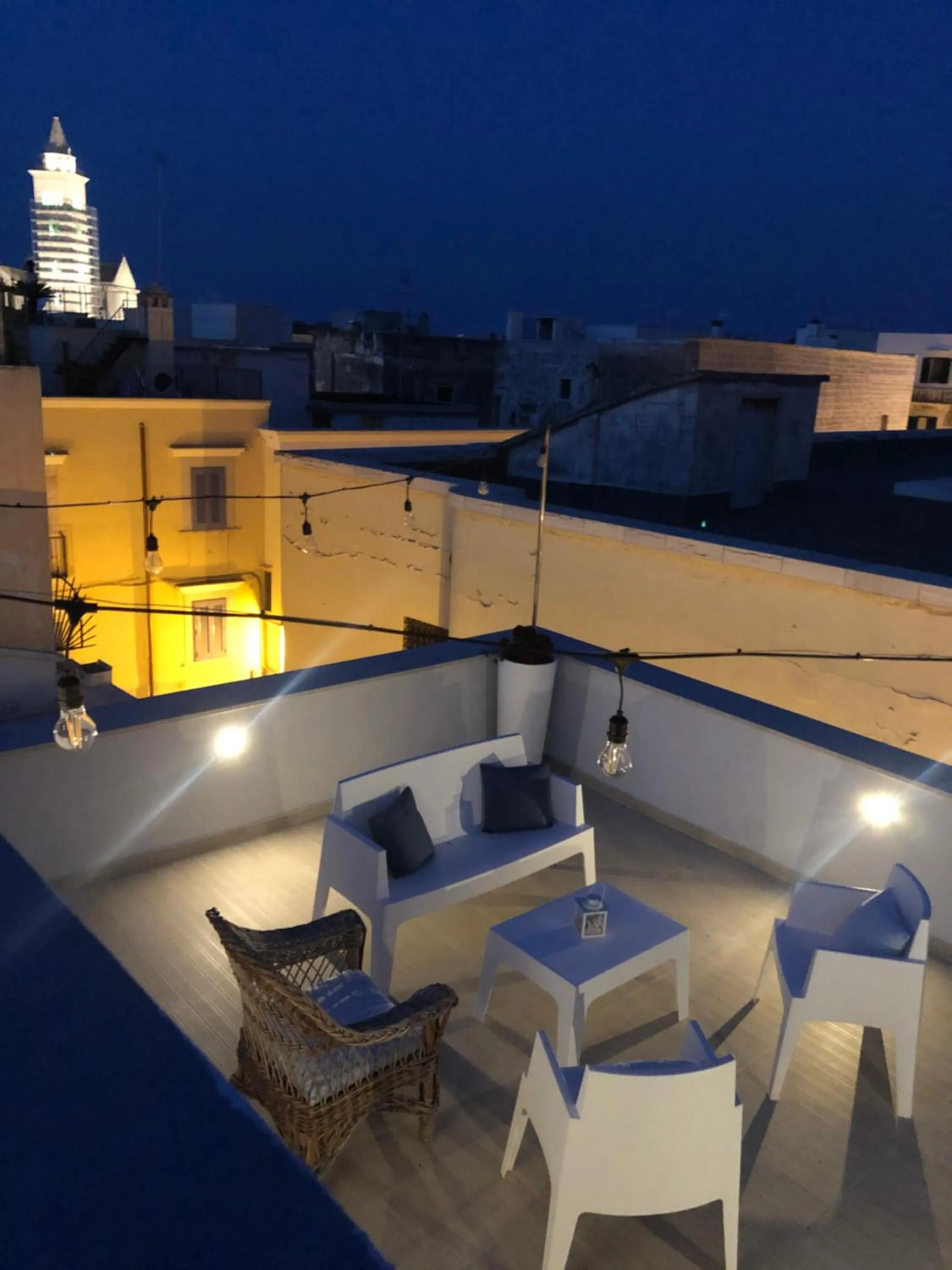 Balcony/Terrace in Blanco B&B - Group Puglia
