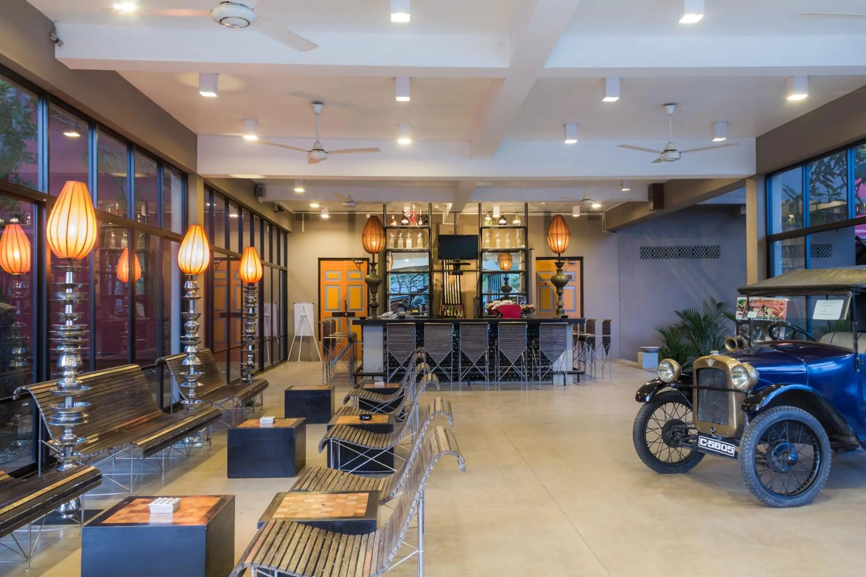 Lobby or reception in Sigiriana Resort by Thilanka