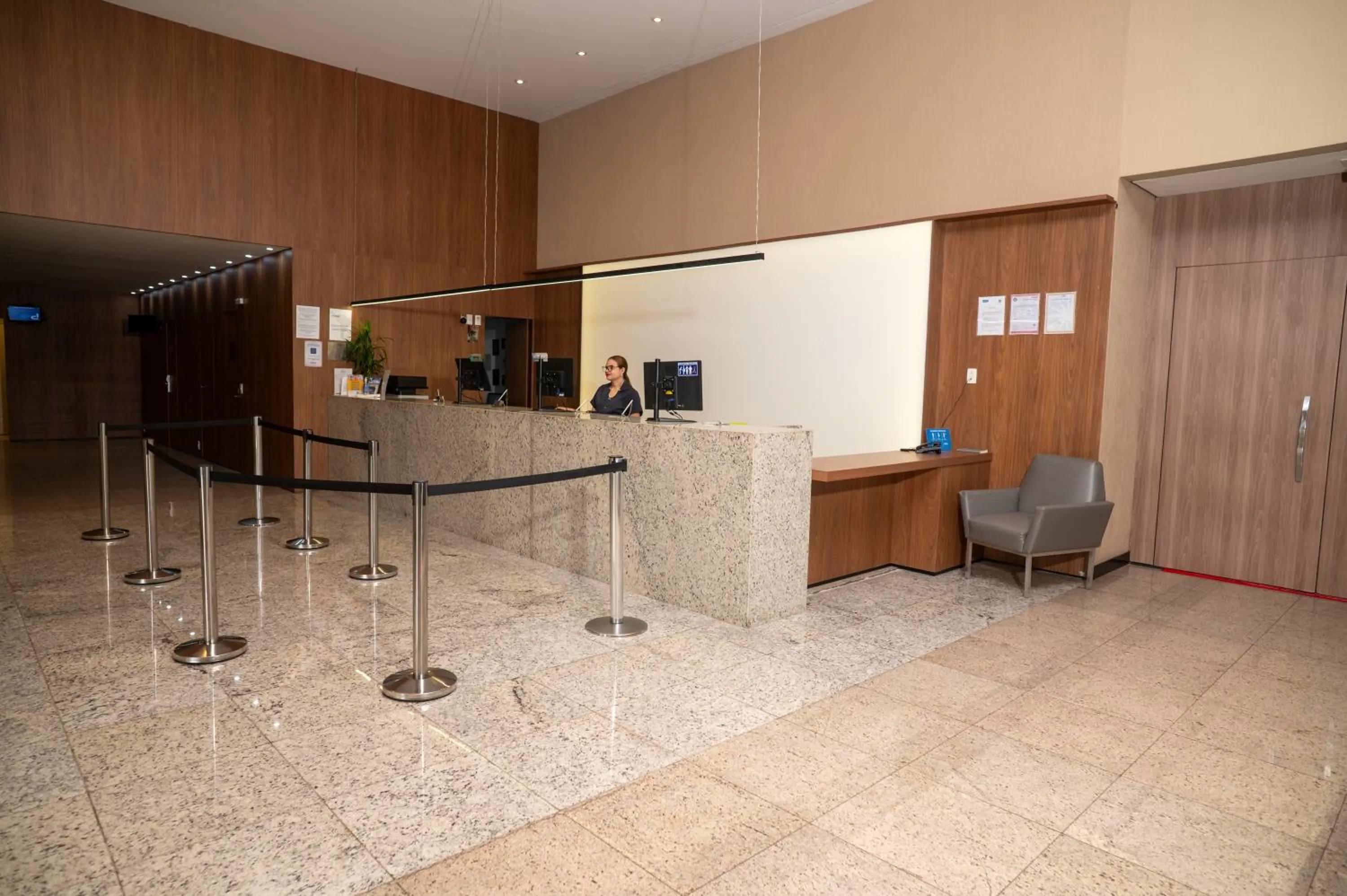 Lobby or reception in Nobile Suítes Uberlândia