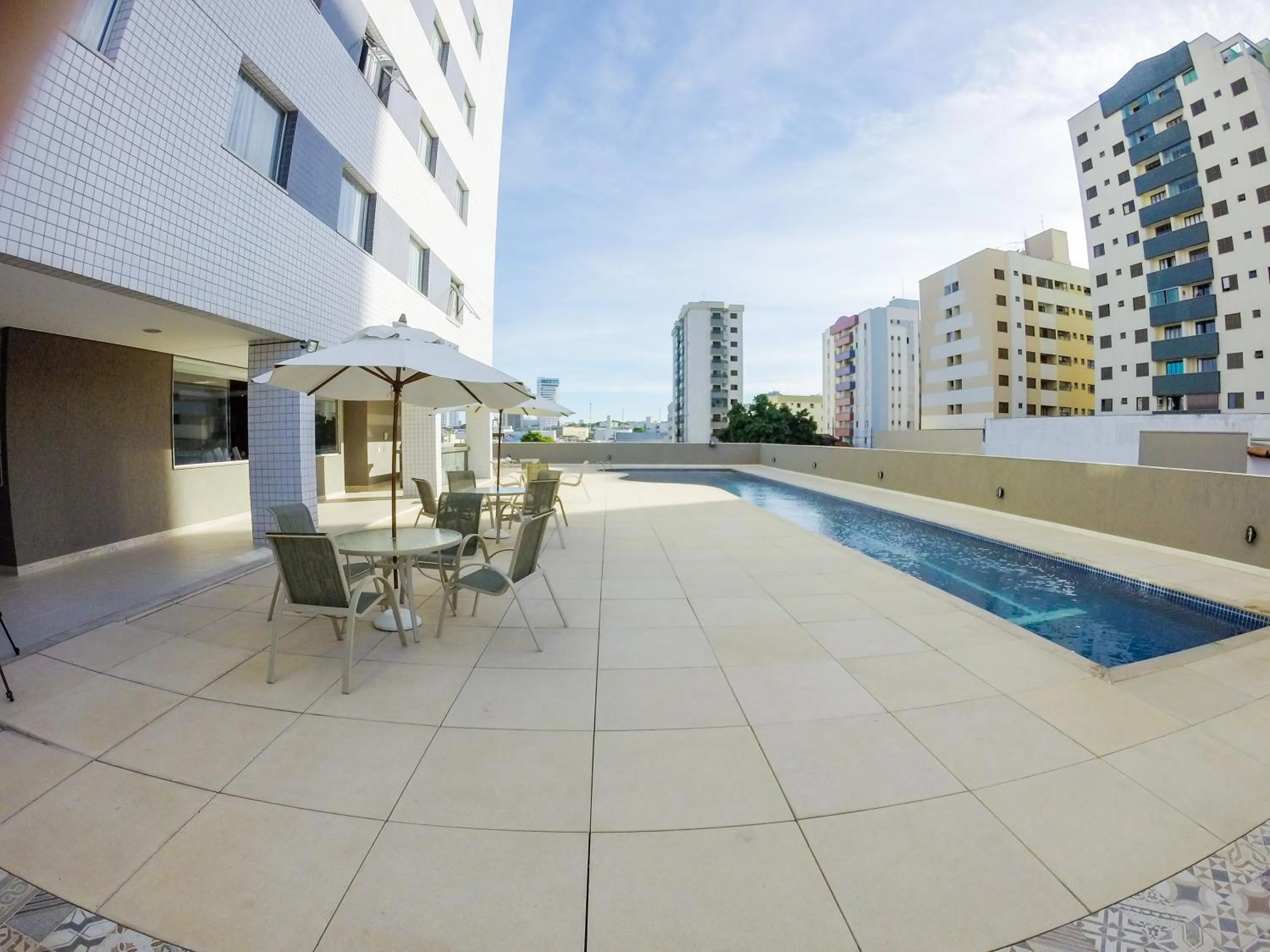 Balcony/Terrace in Nobile Suítes Uberlândia