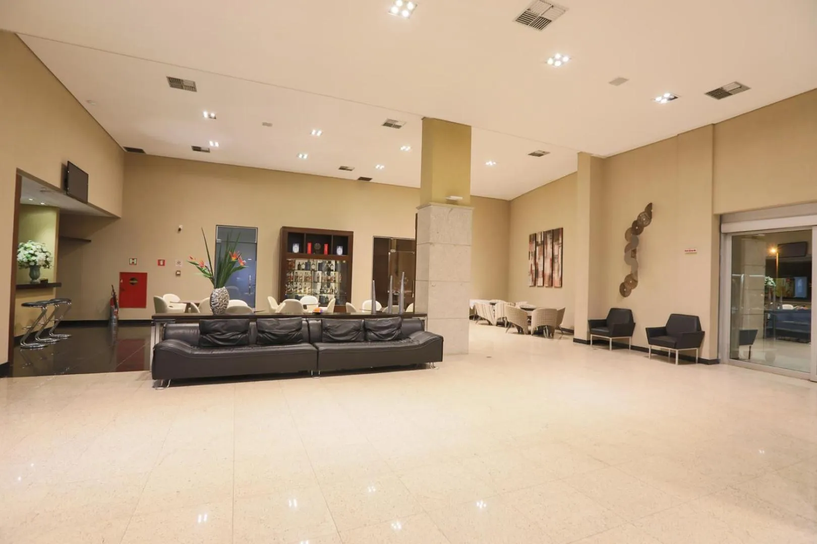 Lobby or reception in Nobile Suítes Uberlândia