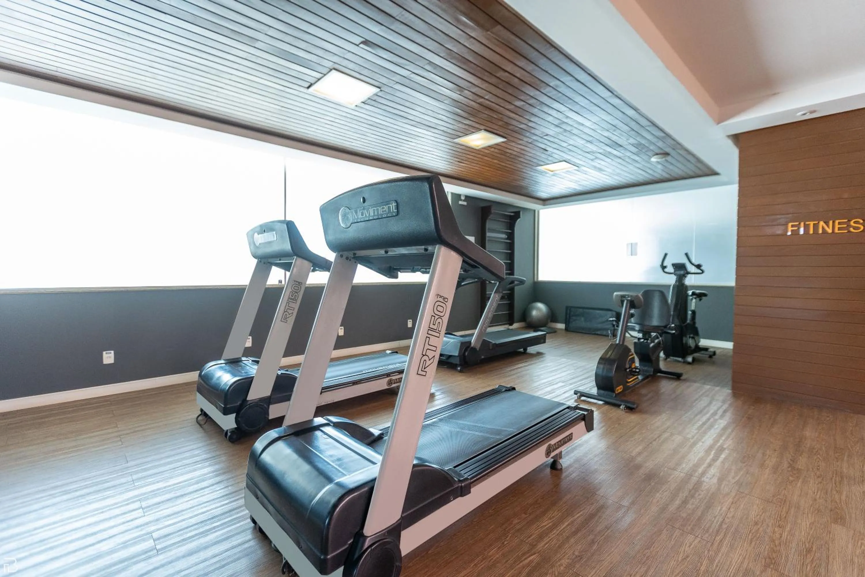 Fitness centre/facilities in Nobile Suítes Uberlândia